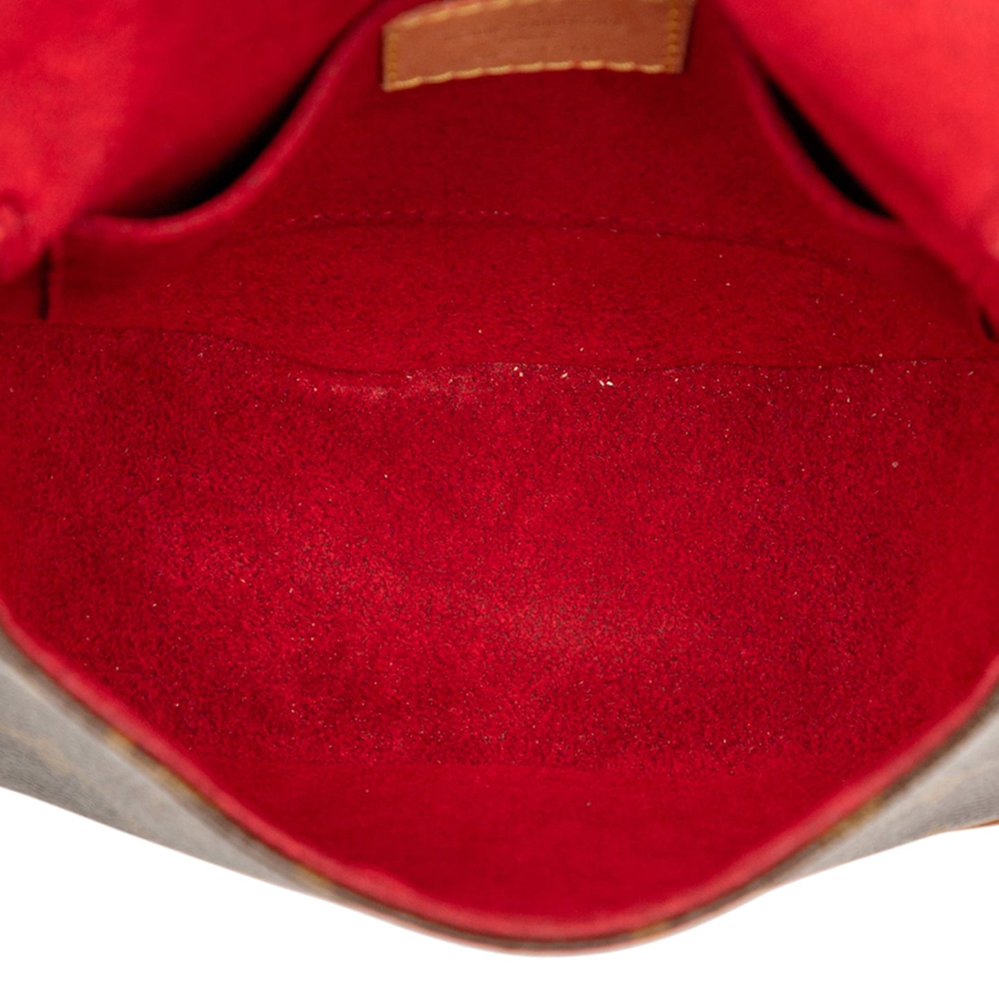 Brown Louis Vuitton Monogram Sac Tambourine Crossbody Bag