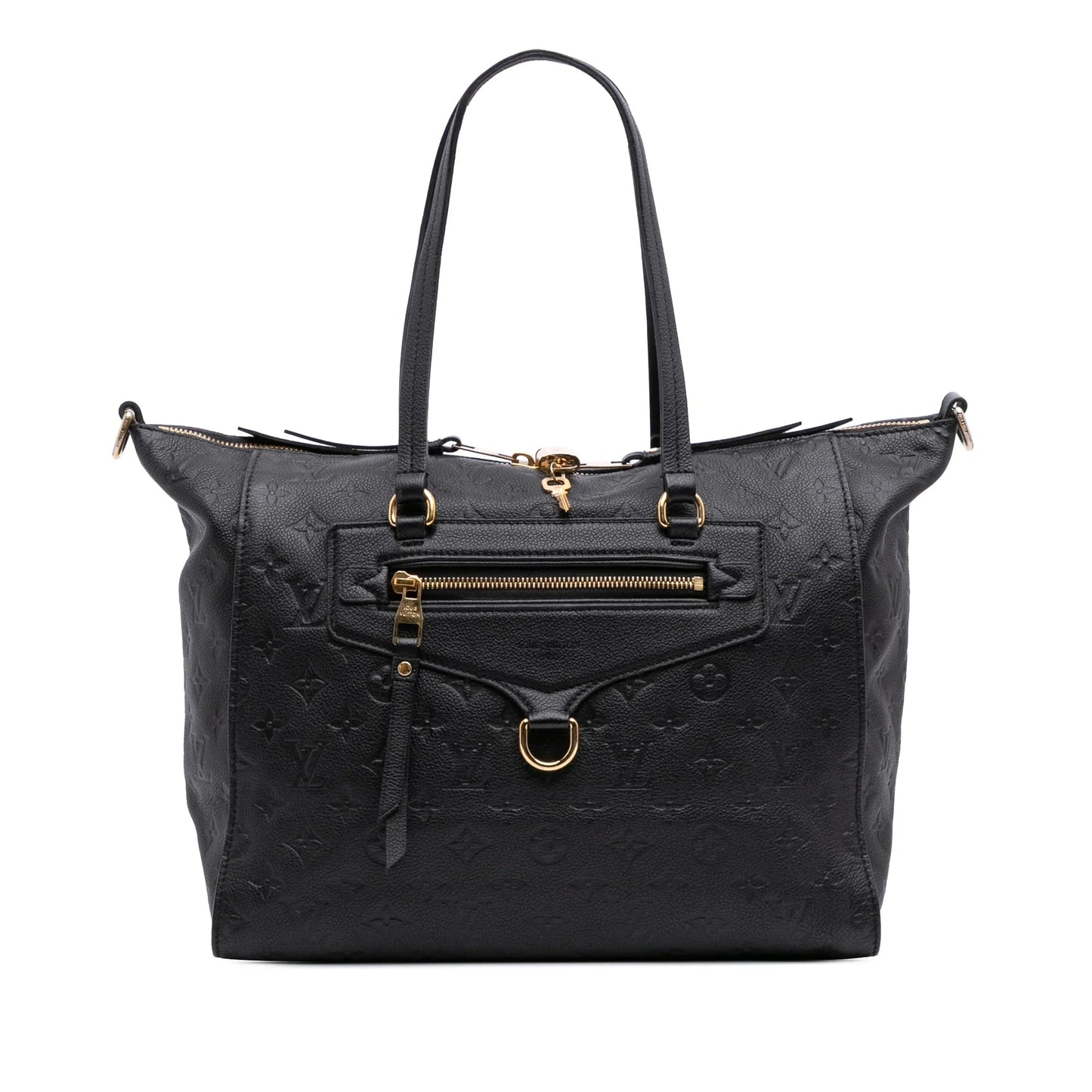 Black Louis Vuitton Monogram Empreinte Lumine PM Satchel