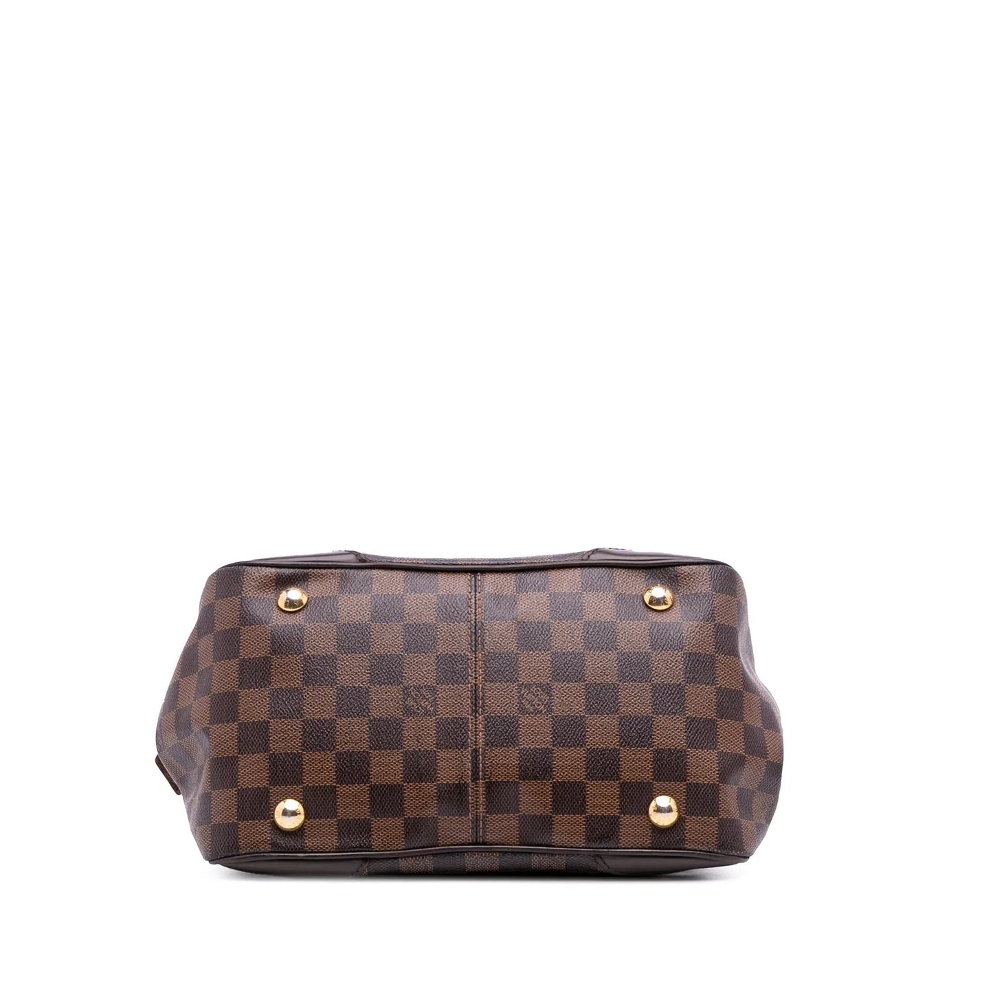 Brown Louis Vuitton Damier Ebene Verona PM Handbag