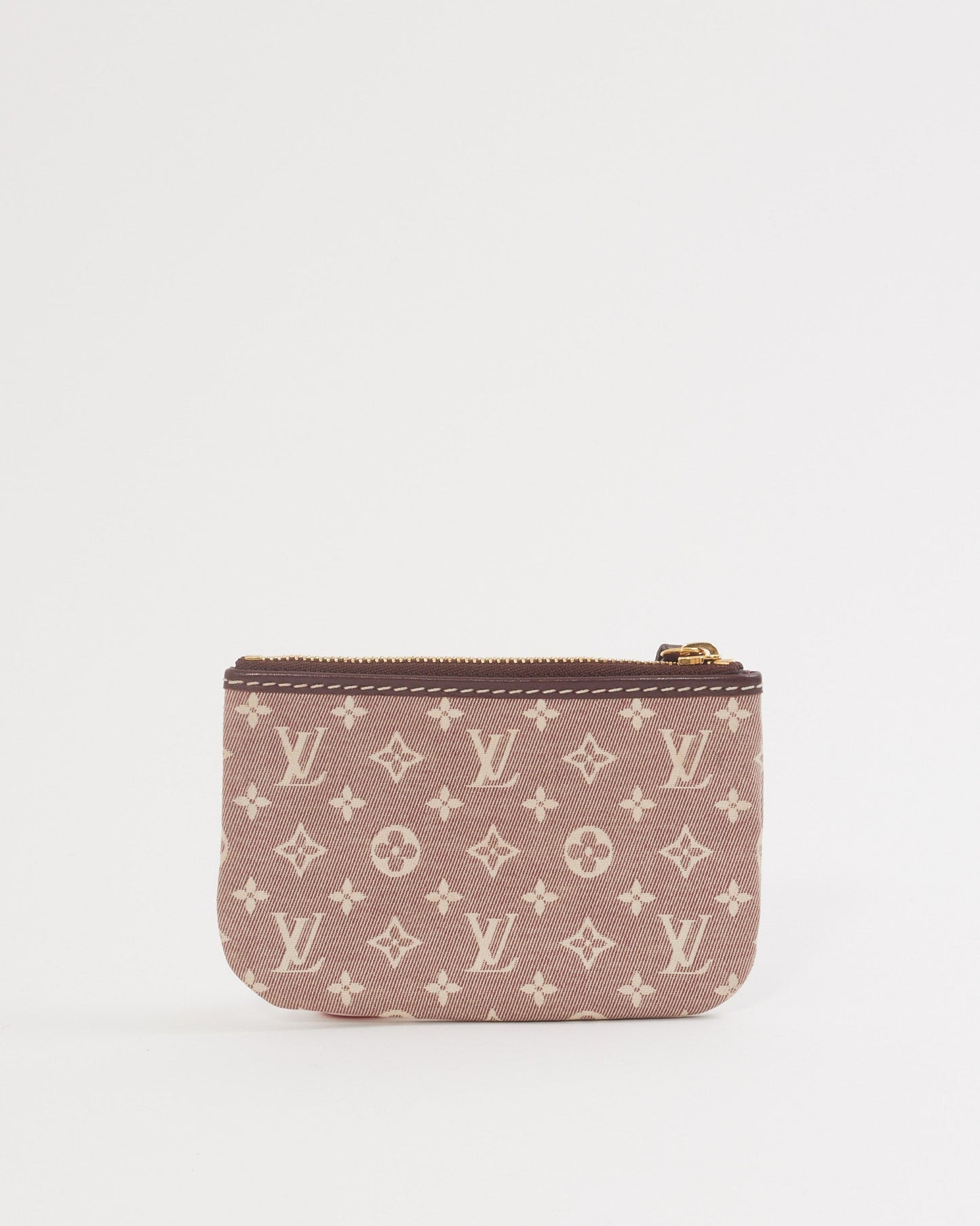 Louis Vuitton Monogram Mini Lin Key Chain Pouch