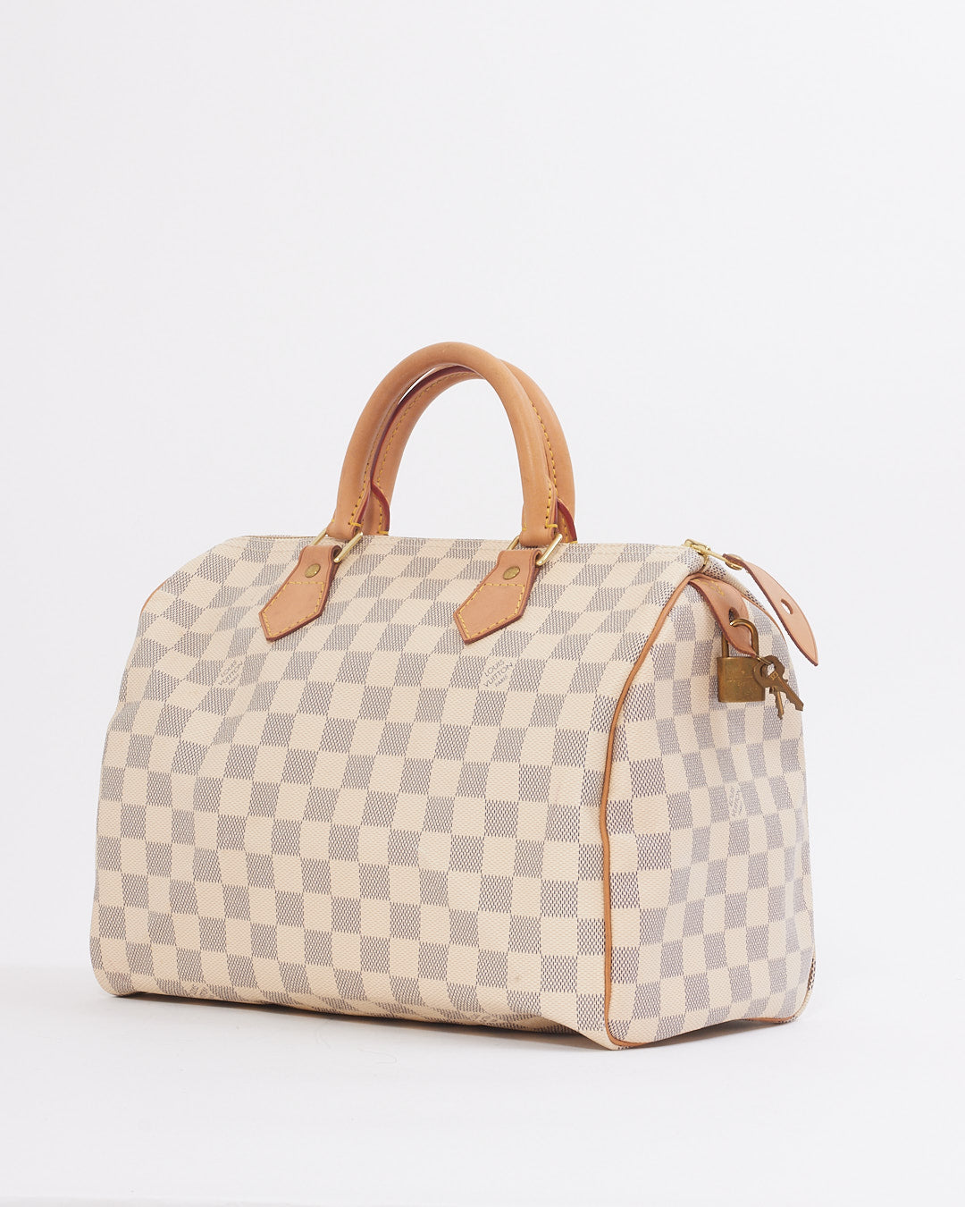 Louis Vuitton Damier Azur Canvas Speedy 30 Bag