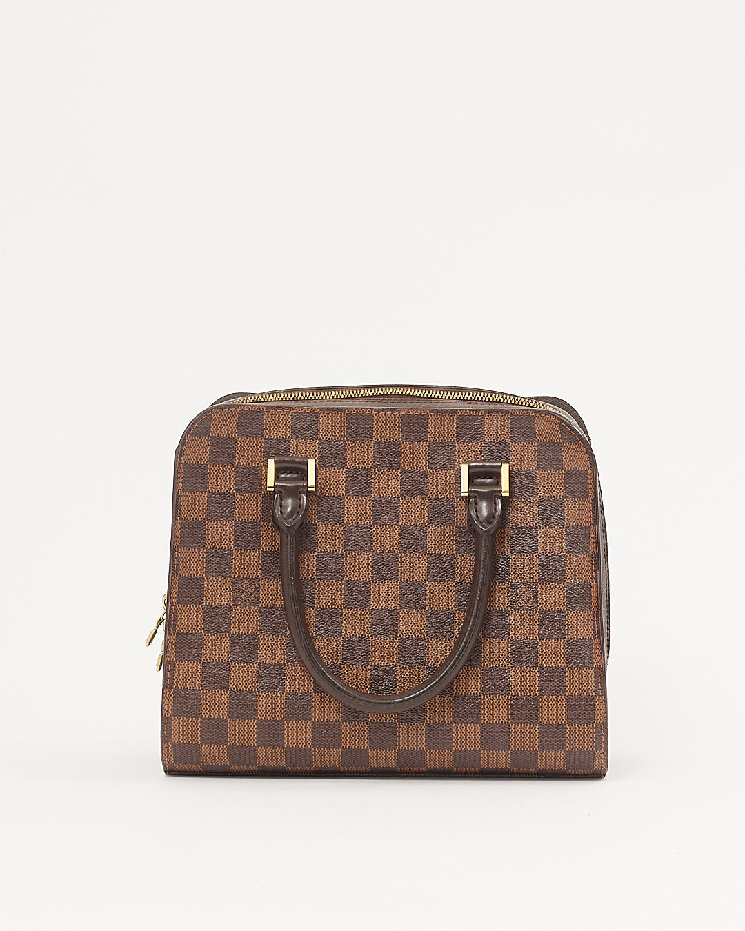 Louis Vuitton Damier Ebene Canvas Triana Top Handle Bag