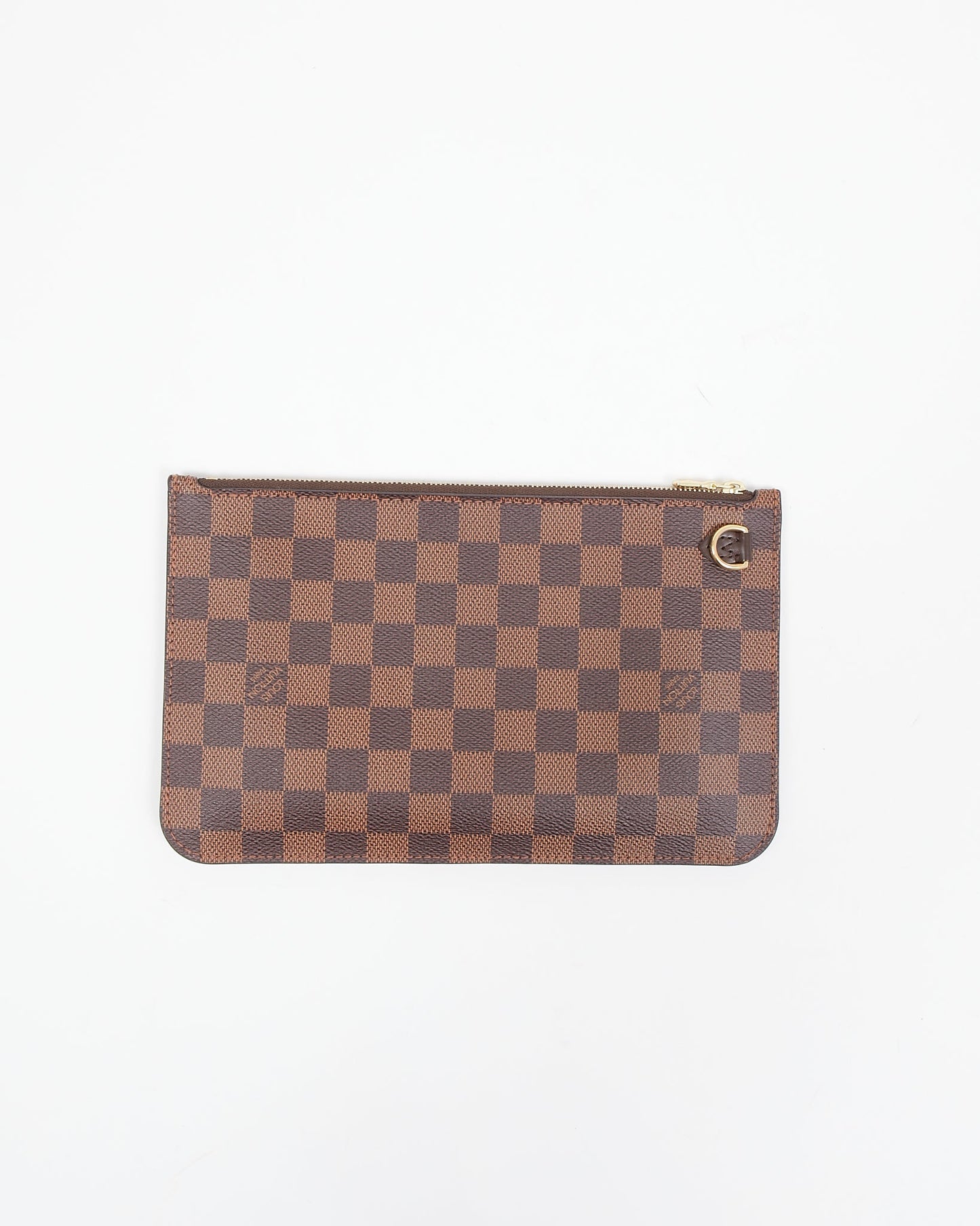 Louis Vuitton Damier Ebene Canvas Pouch (No Wristlet)