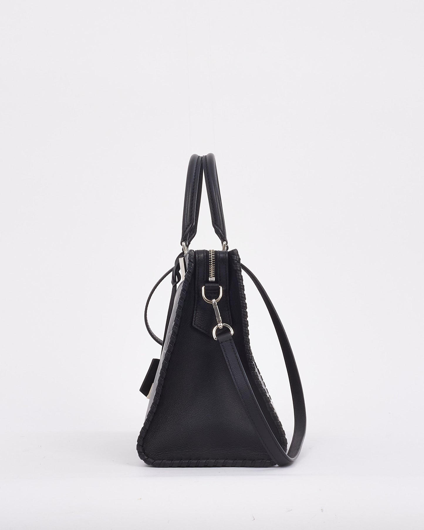 Louis Vuitton Black Leather Monogram Plume Very Tote MM Bag