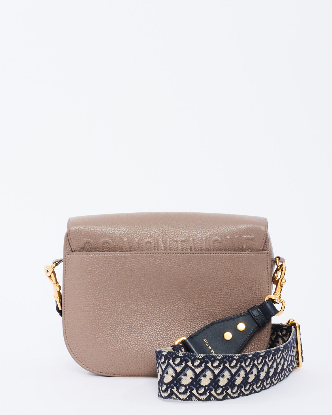 Dior Leather Canvas Handbag