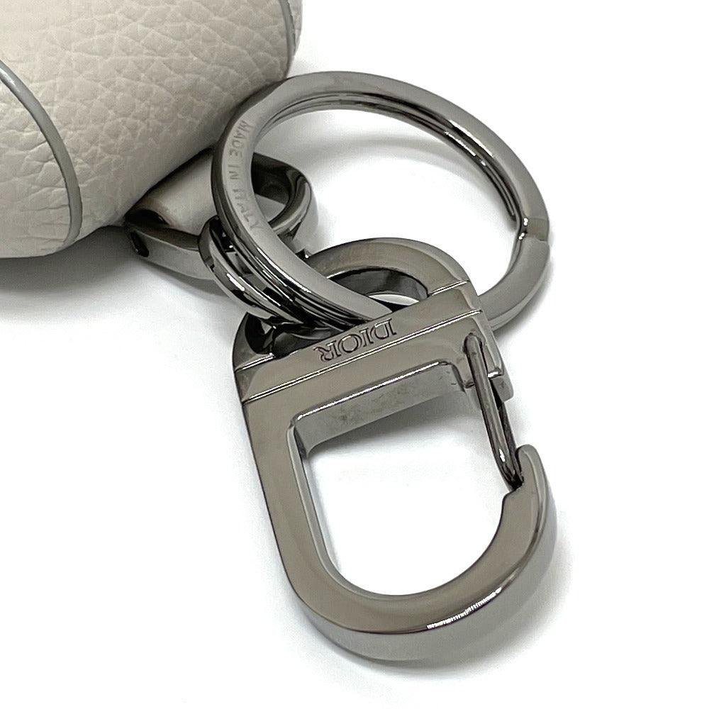 Dior Accessory case 2PUKH190YUZ leather off white logo Earphone case unisex(Unisex)