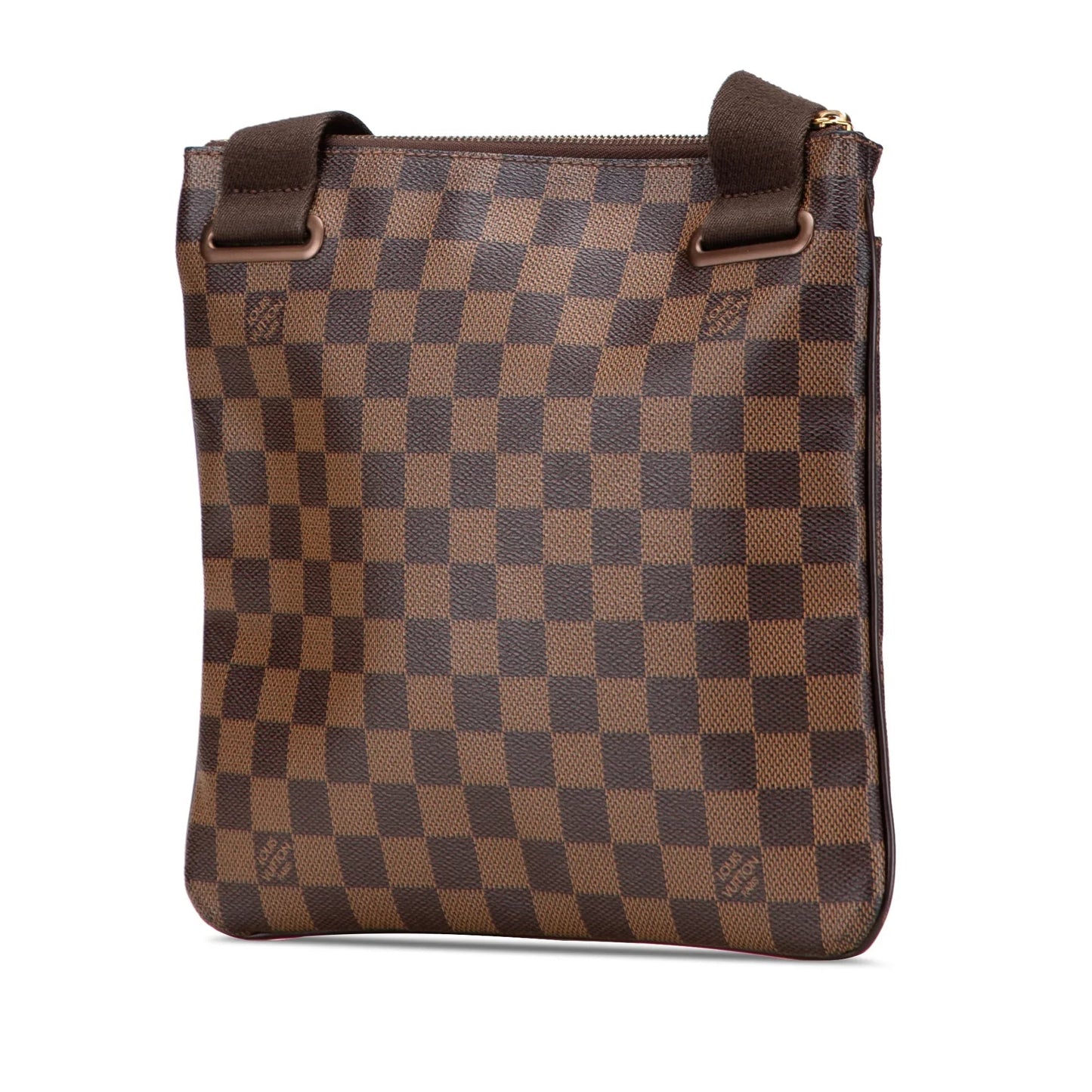 Brown Louis Vuitton Damier Ebene Brooklyn Pochette Crossbody Bag