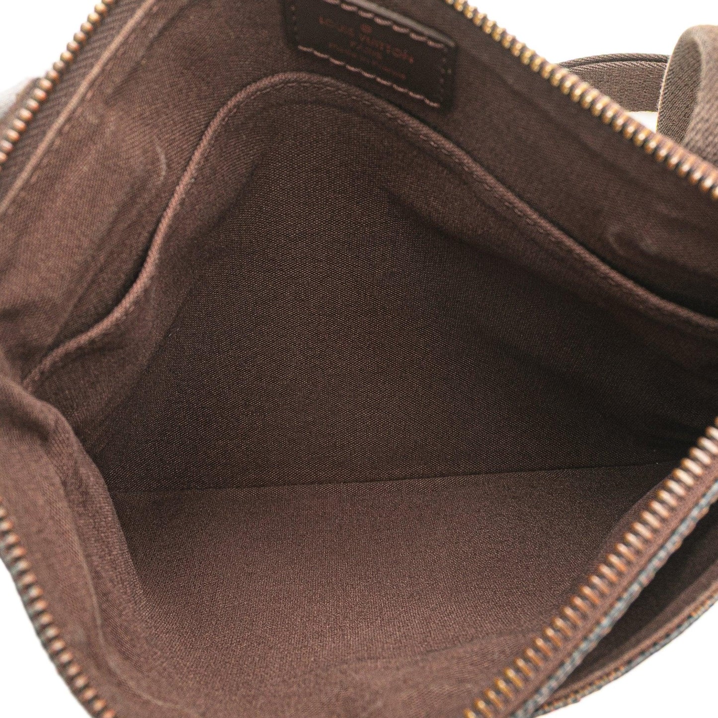 Brown Louis Vuitton Damier Ebene Brooklyn Pochette Crossbody Bag