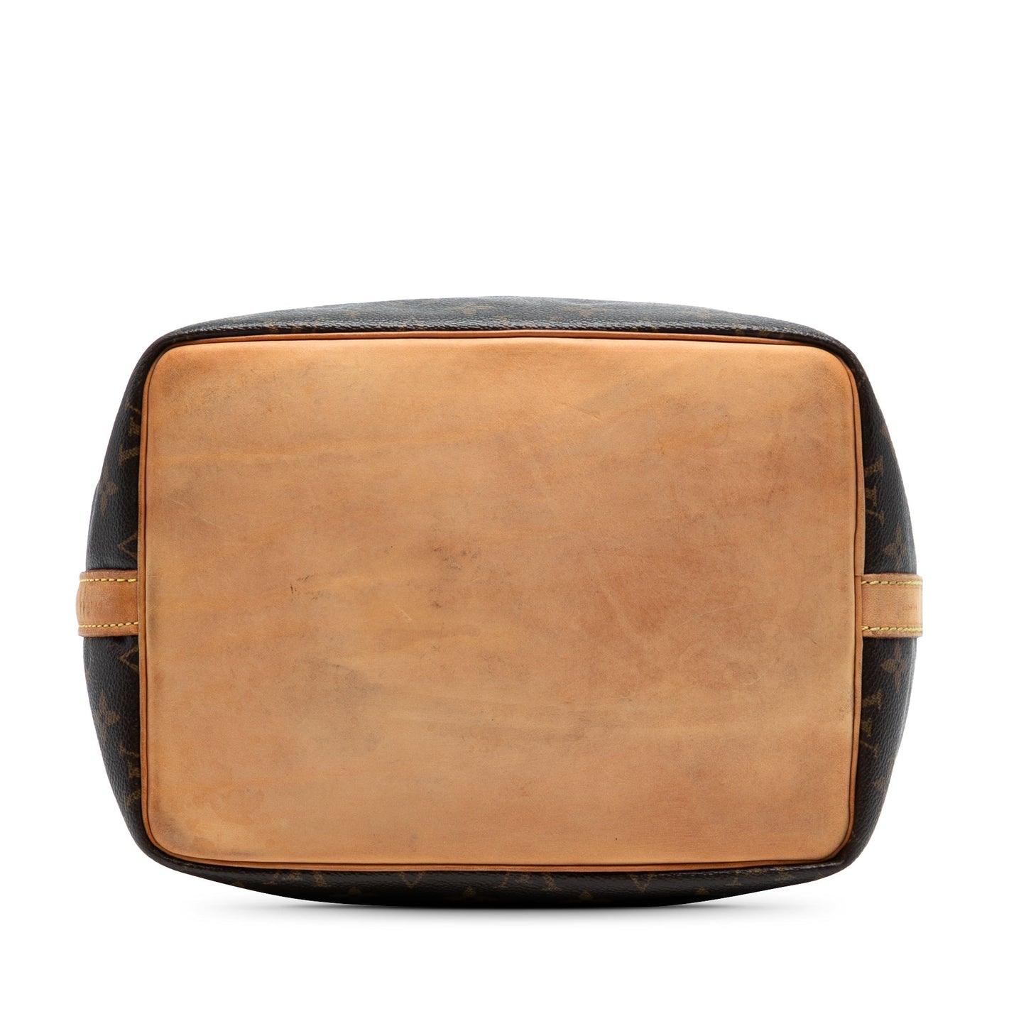 Brown Louis Vuitton Monogram Petit Noe Bucket Bag