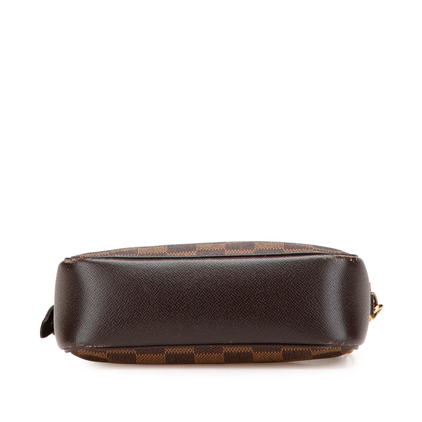 Brown Louis Vuitton Damier Ebene Trousse Pochette Handbag