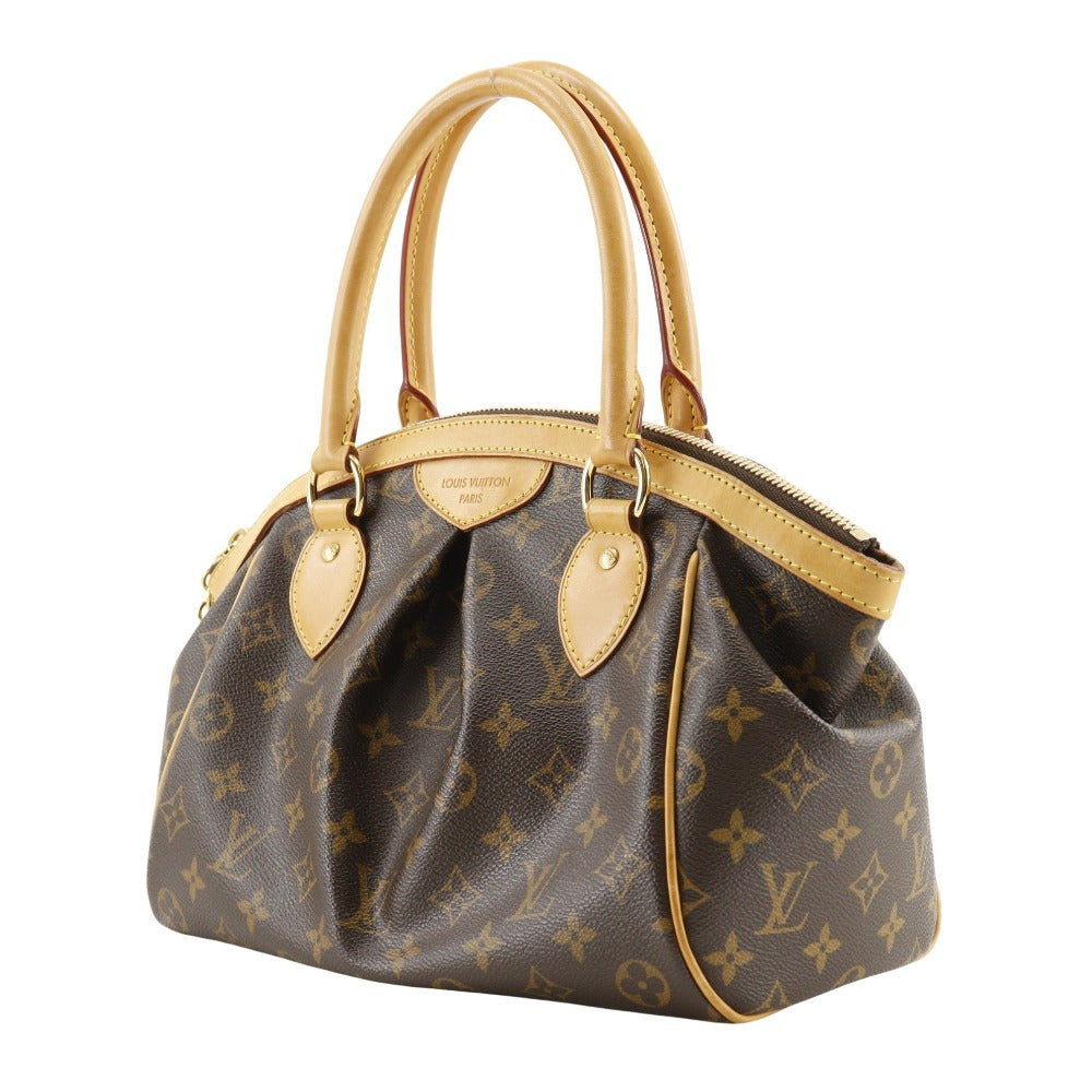 LOUIS VUITTON Handbag M40143 Monogram canvas Brown Tivoli PM