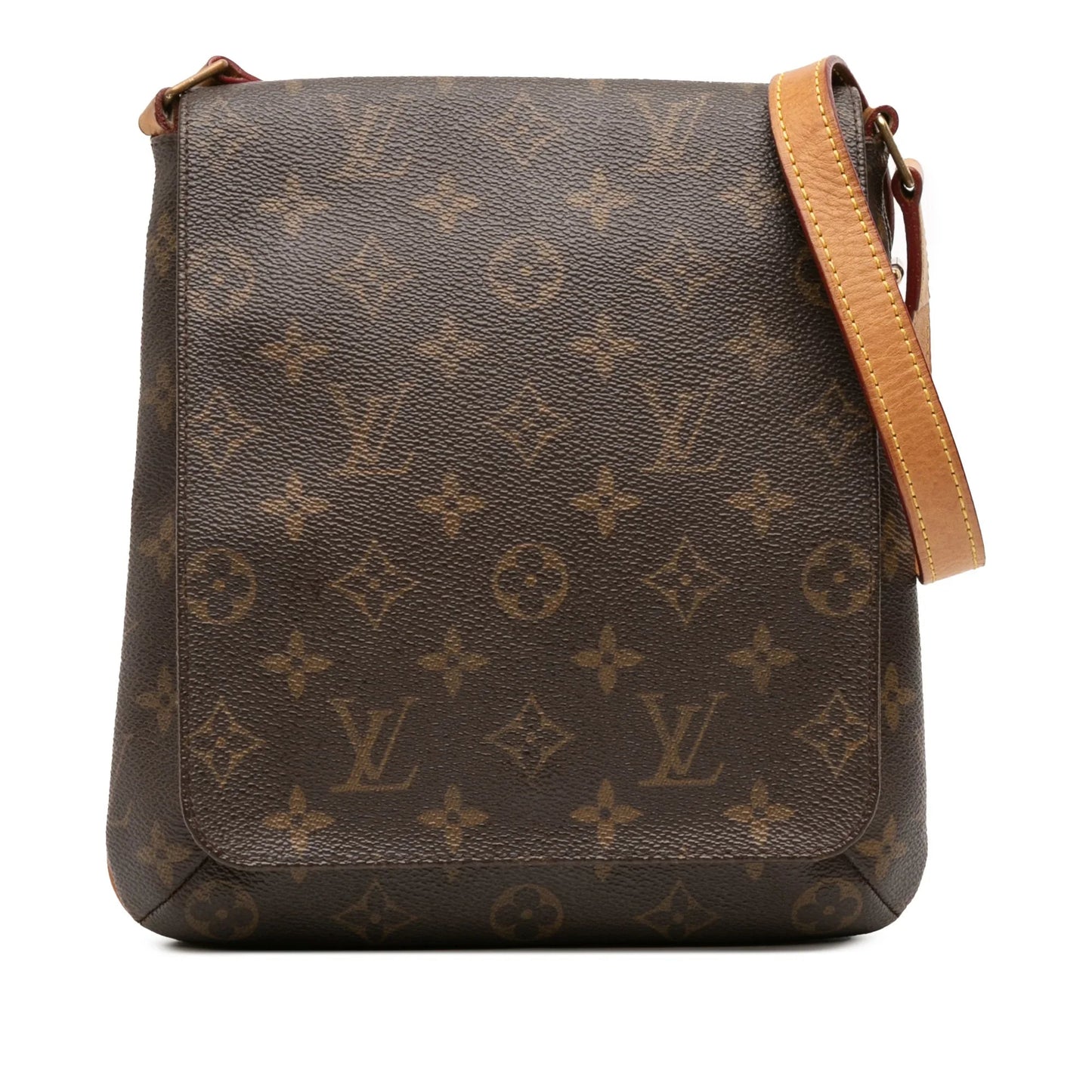 Brown Louis Vuitton Monogram Mtte Salsa Short Strap Shoulder Bag