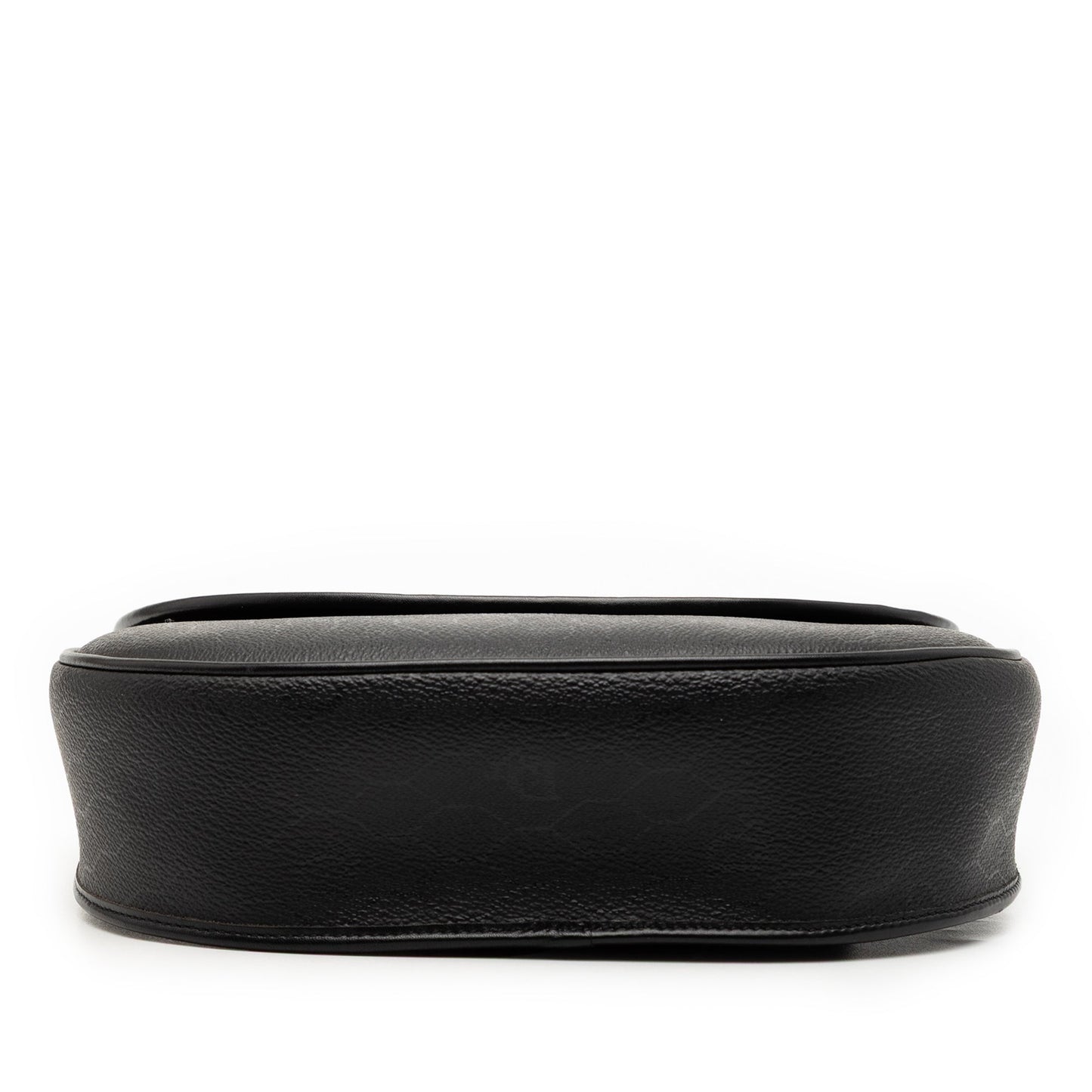 Black Dior Honeycomb Coated Canvas Crossbody