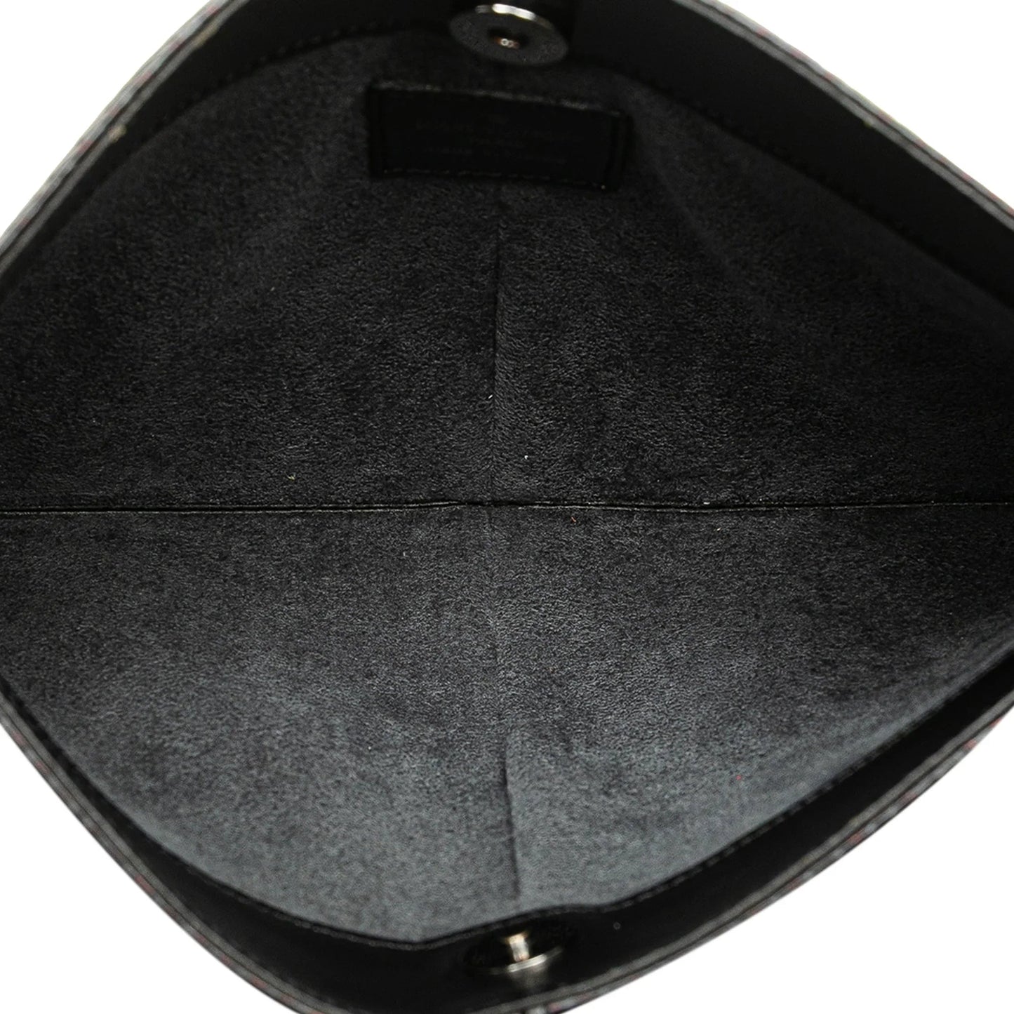 Black Louis Vuitton Epi Demi Lune Pochette Shoulder Bag