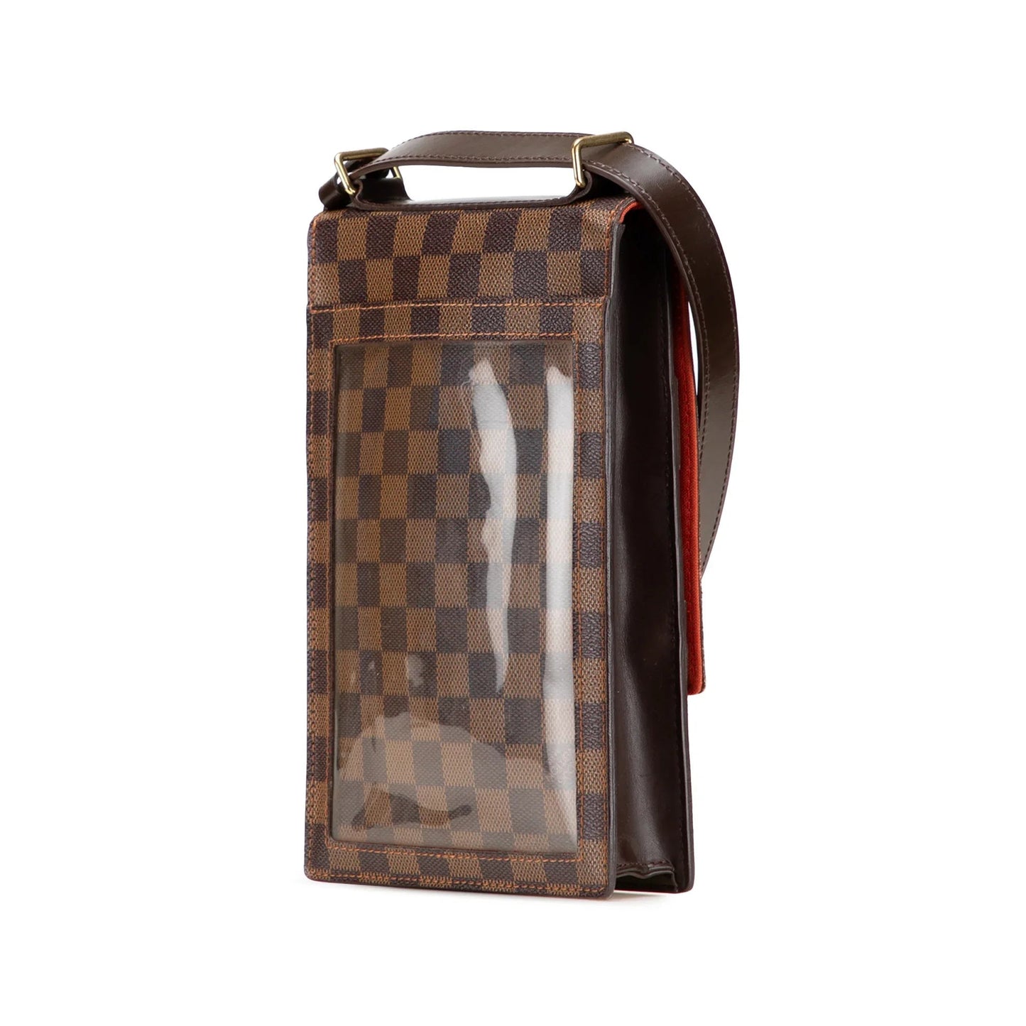 Brown Louis Vuitton Damier Ebene Portobello Crossbody Bag