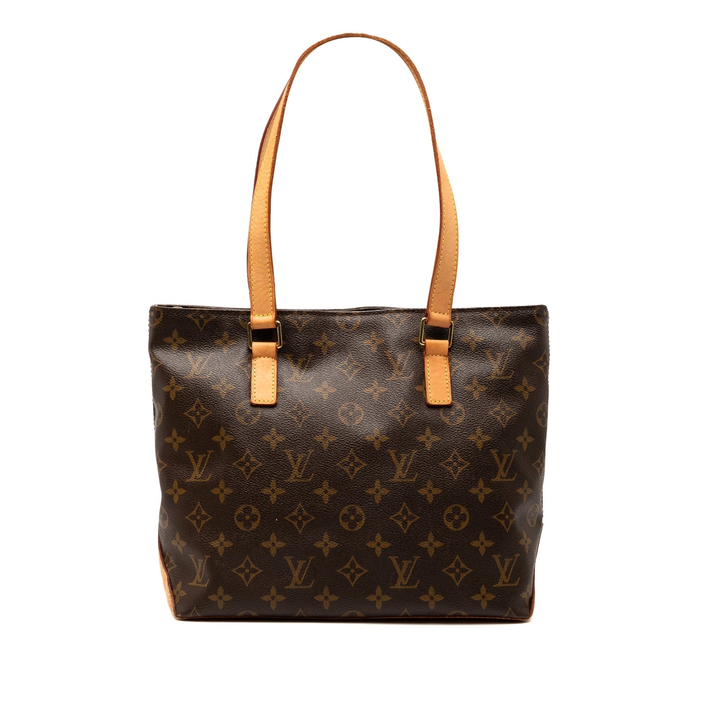 Brown Louis Vuitton Monogram Cabas Piano Tote Bag