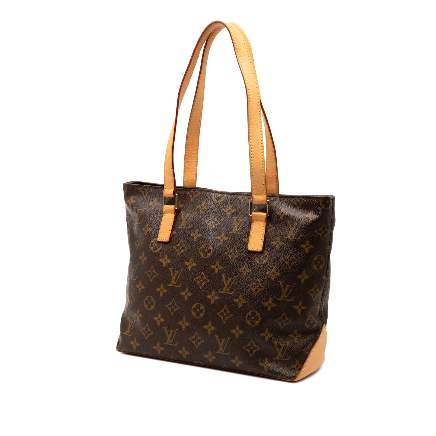Brown Louis Vuitton Monogram Cabas Piano Tote Bag