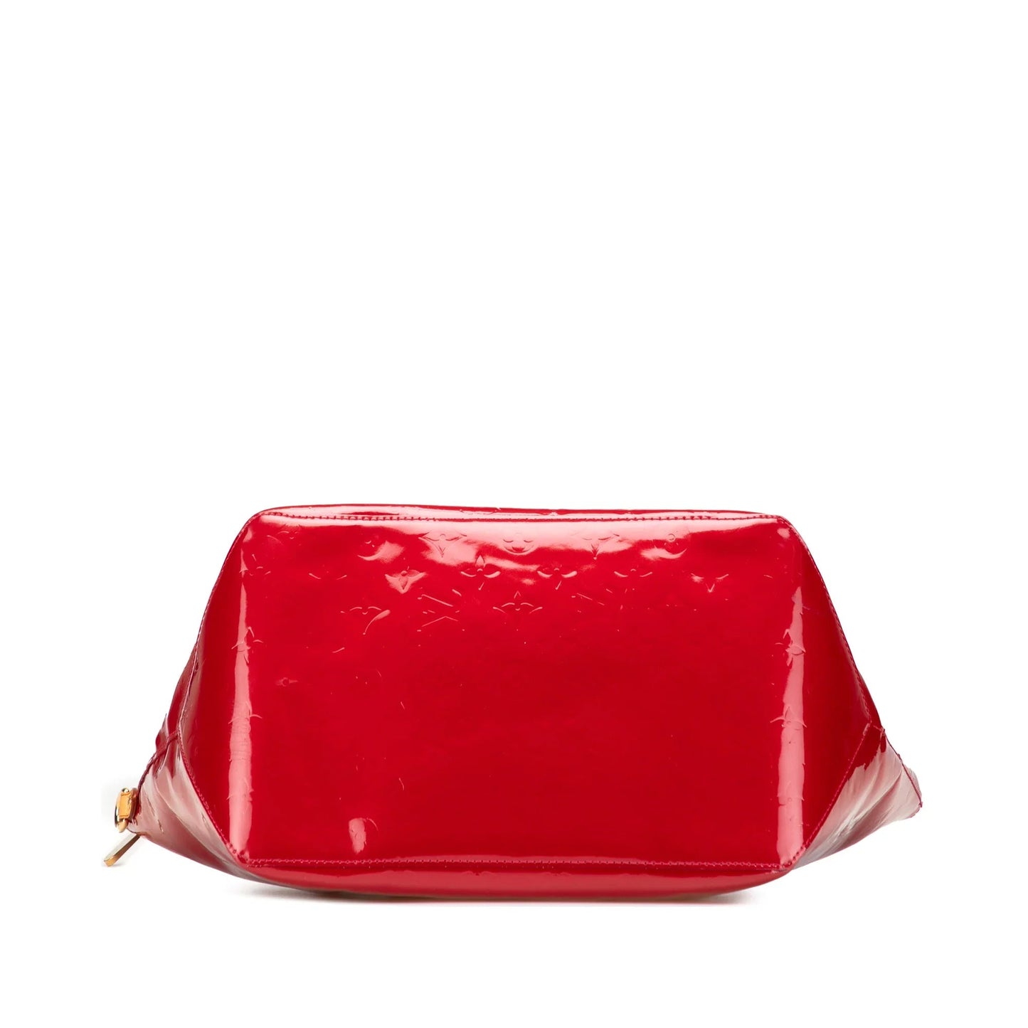 Red Louis Vuitton Monogram Vernis Bellevue GM Tote Bag