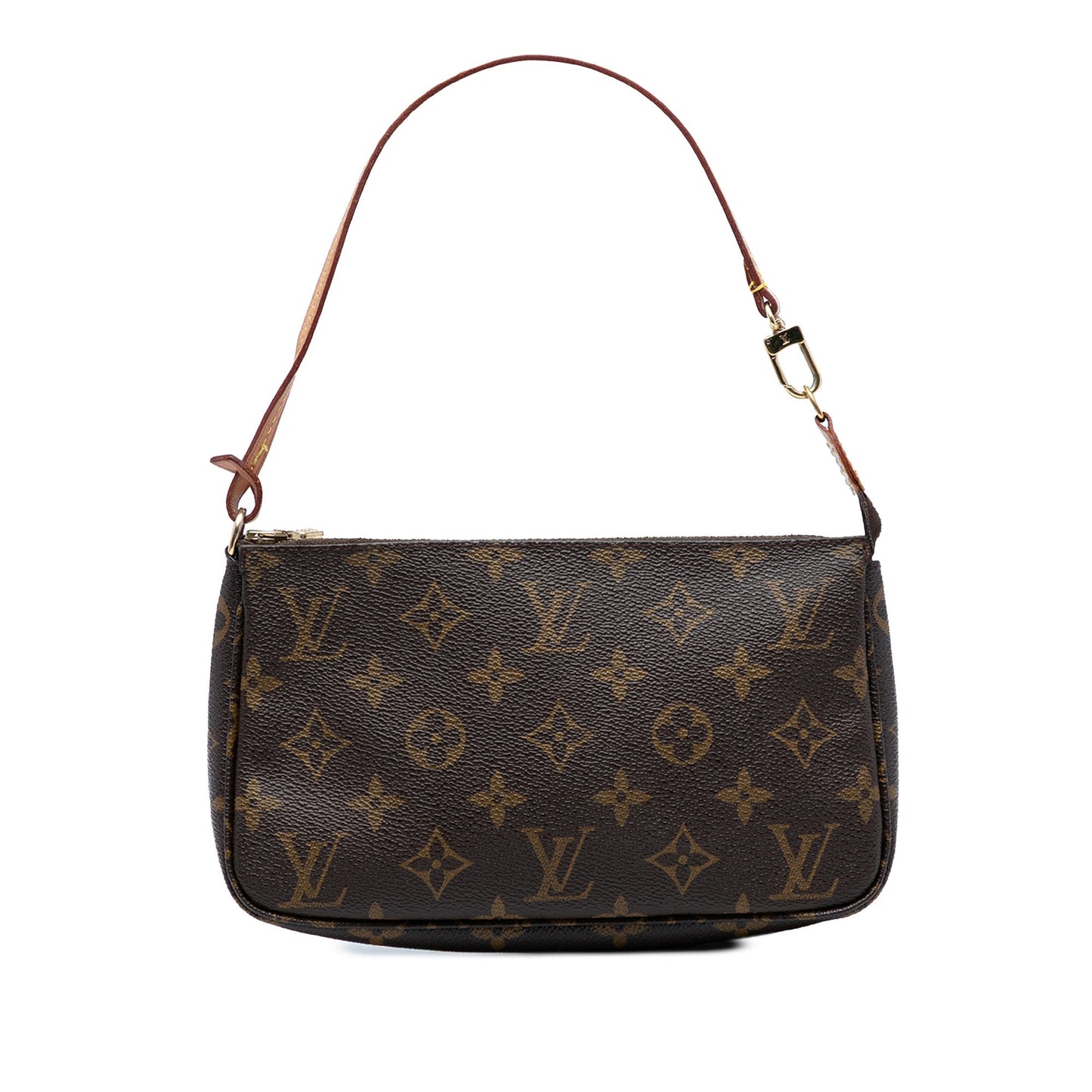 Brown Louis Vuitton Monogram Pochette Accessoires Shoulder Bag