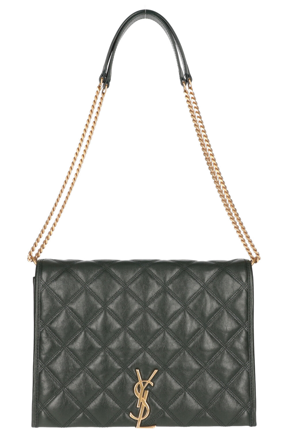 SAINT LAURENT Becky Bag Green