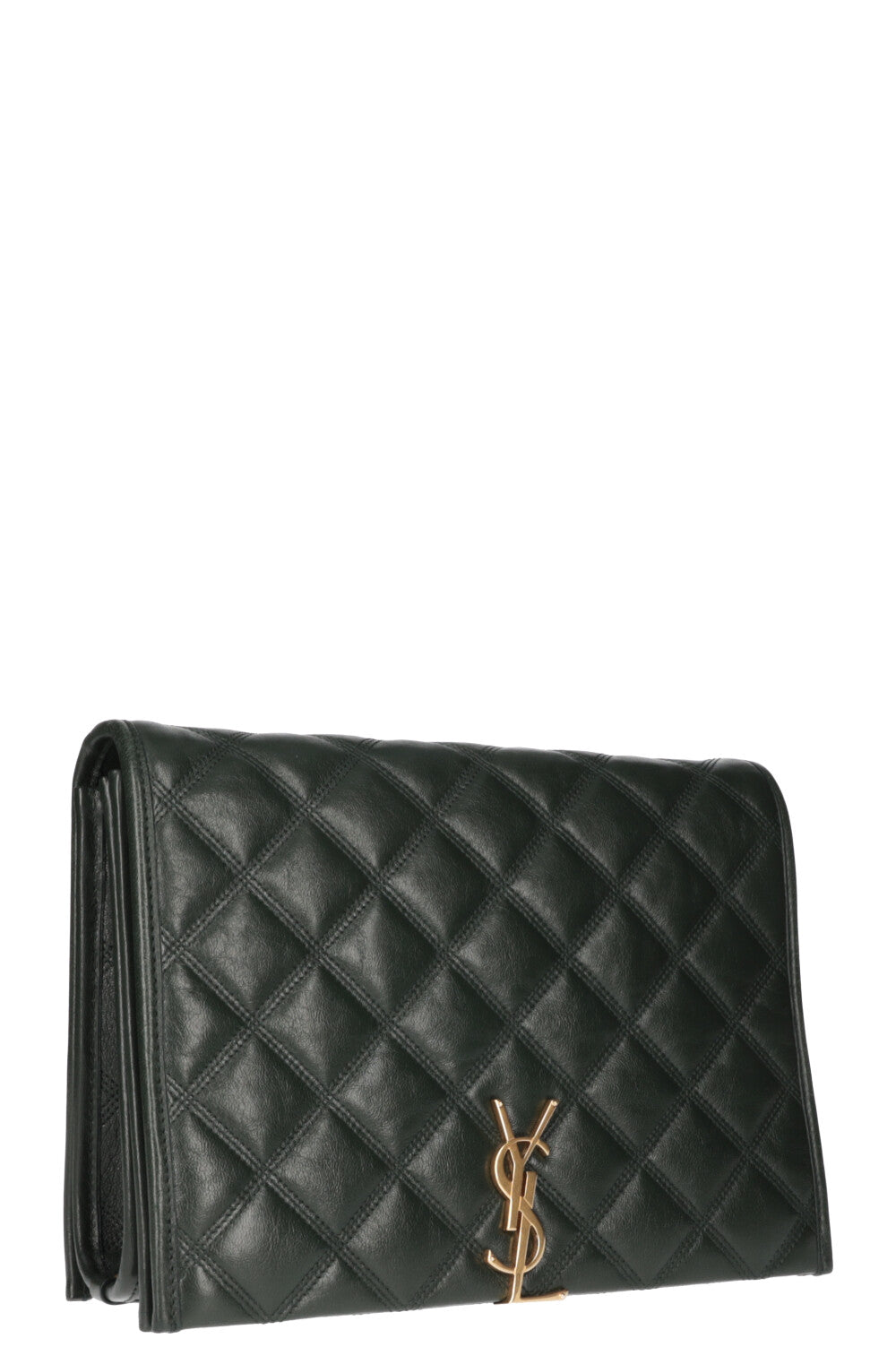 SAINT LAURENT Becky Bag Green