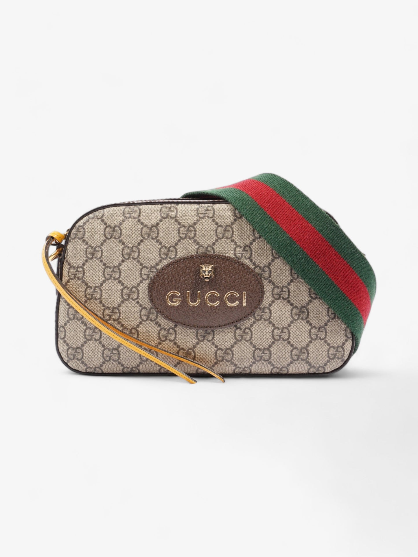 Gucci Neo   Messenger Bag GG Supreme / Yellow Canvas