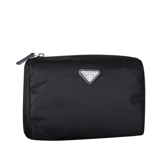 Prada Nero Tessuto Cosmetic Pouch [Clearance Sale]