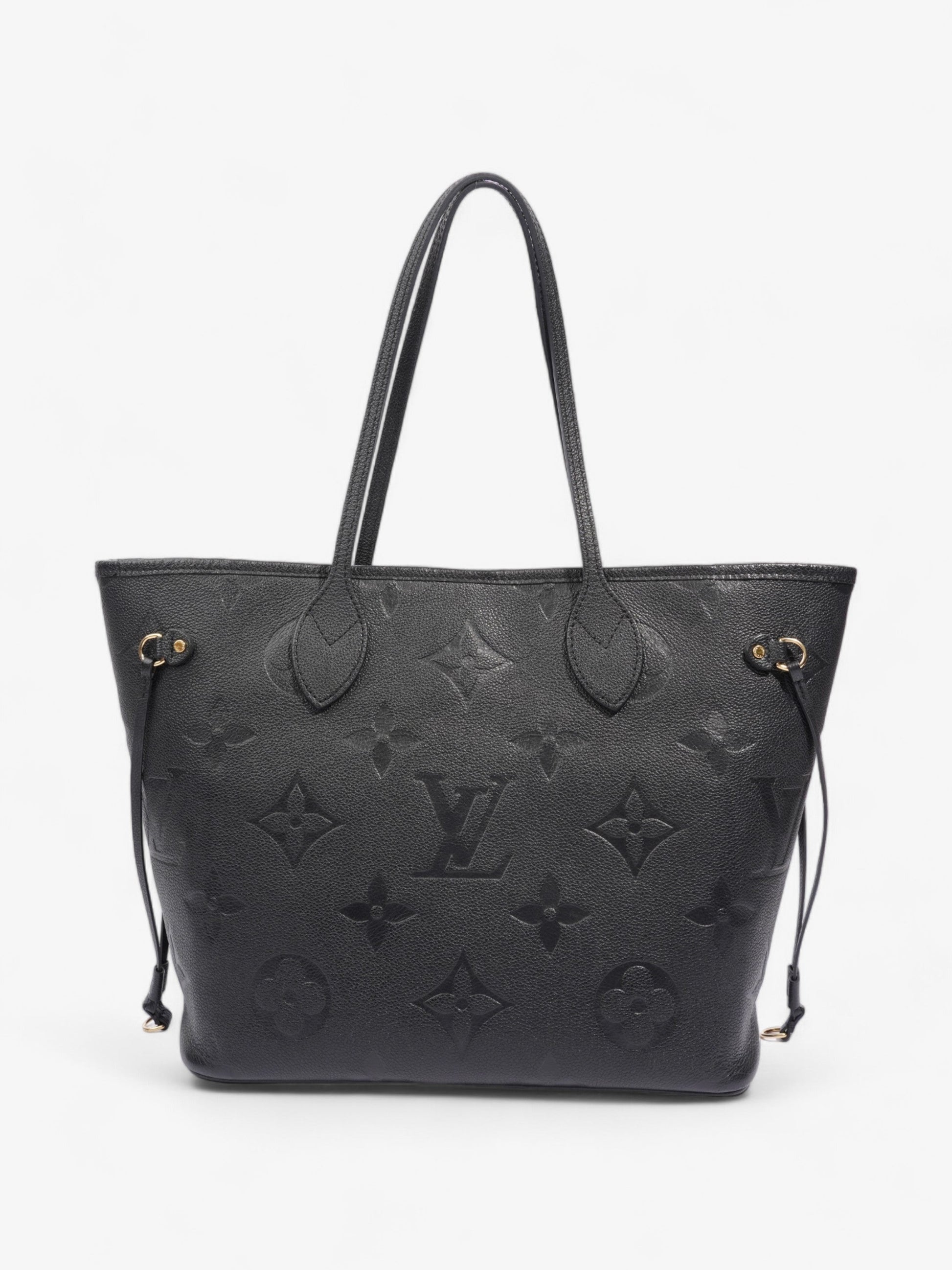 Louis Vuitton Neverfull MM Black Empreinte Leather