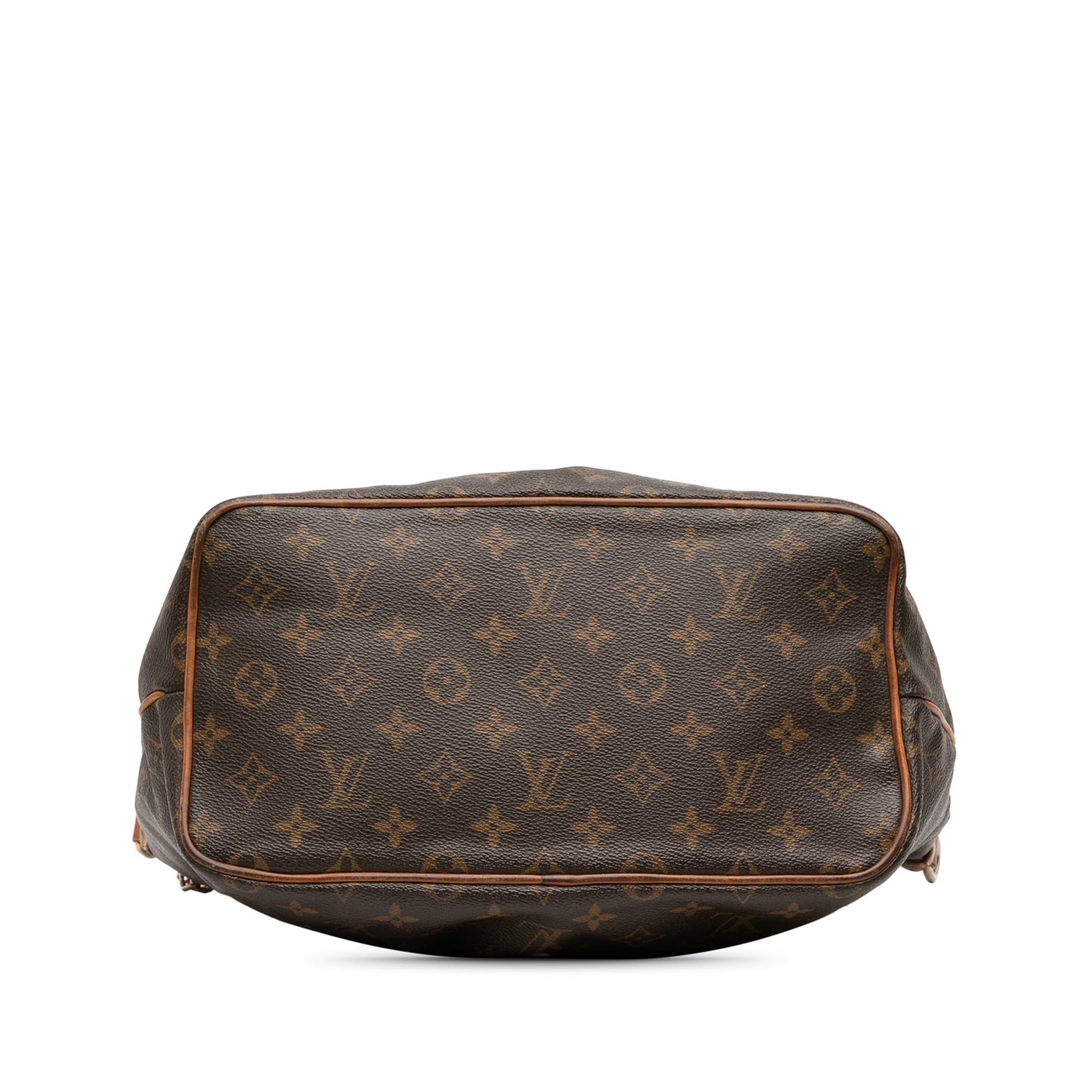 Brown Louis Vuitton Monogram Palermo PM Satchel