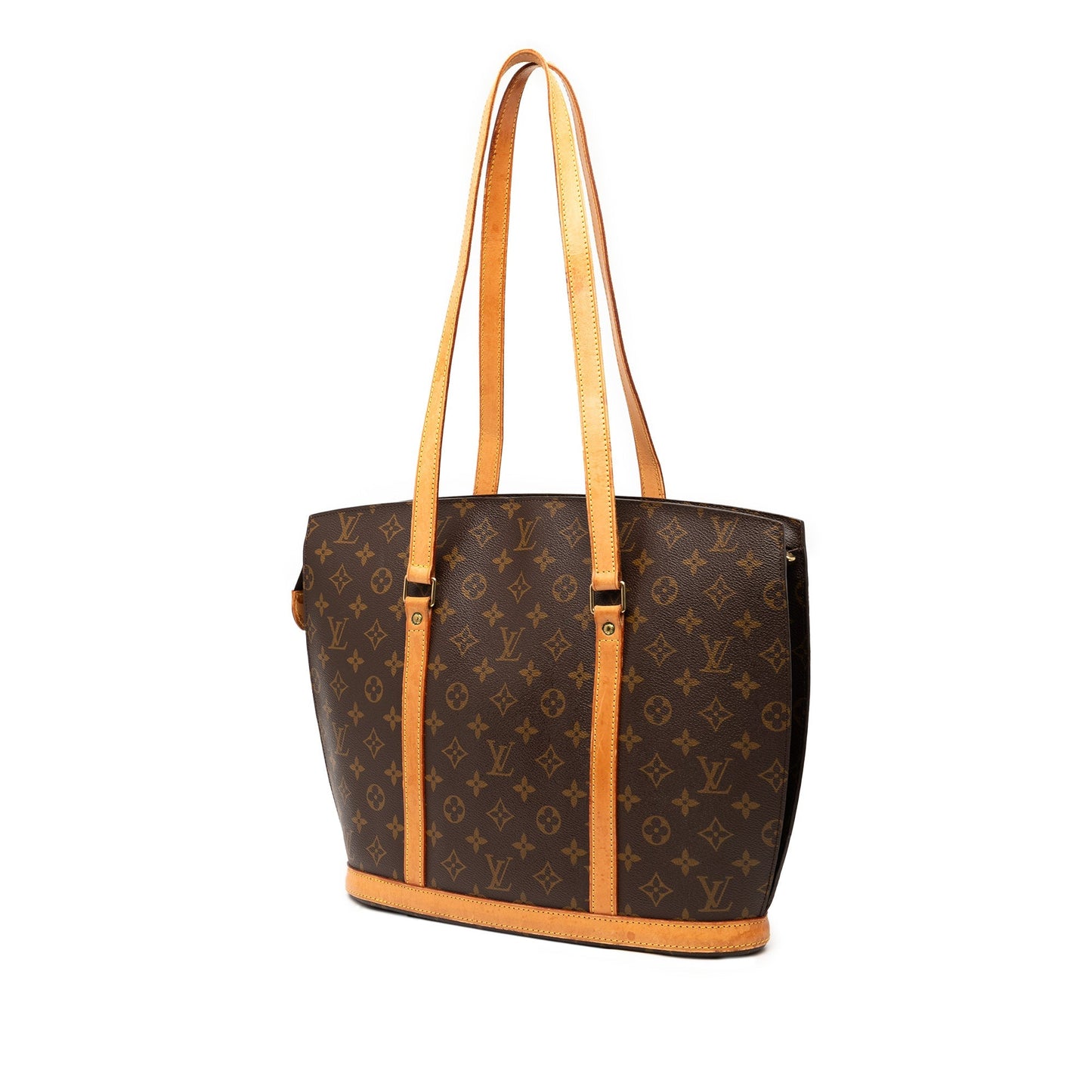 Brown Louis Vuitton Monogram Babylone Tote Bag