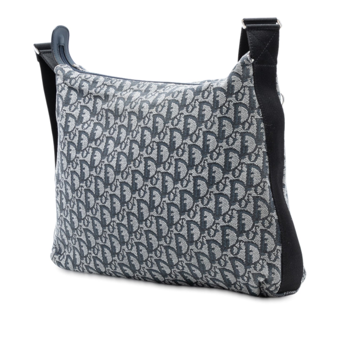 Blue Dior Diorissimo Trotter Canvas Crossbody