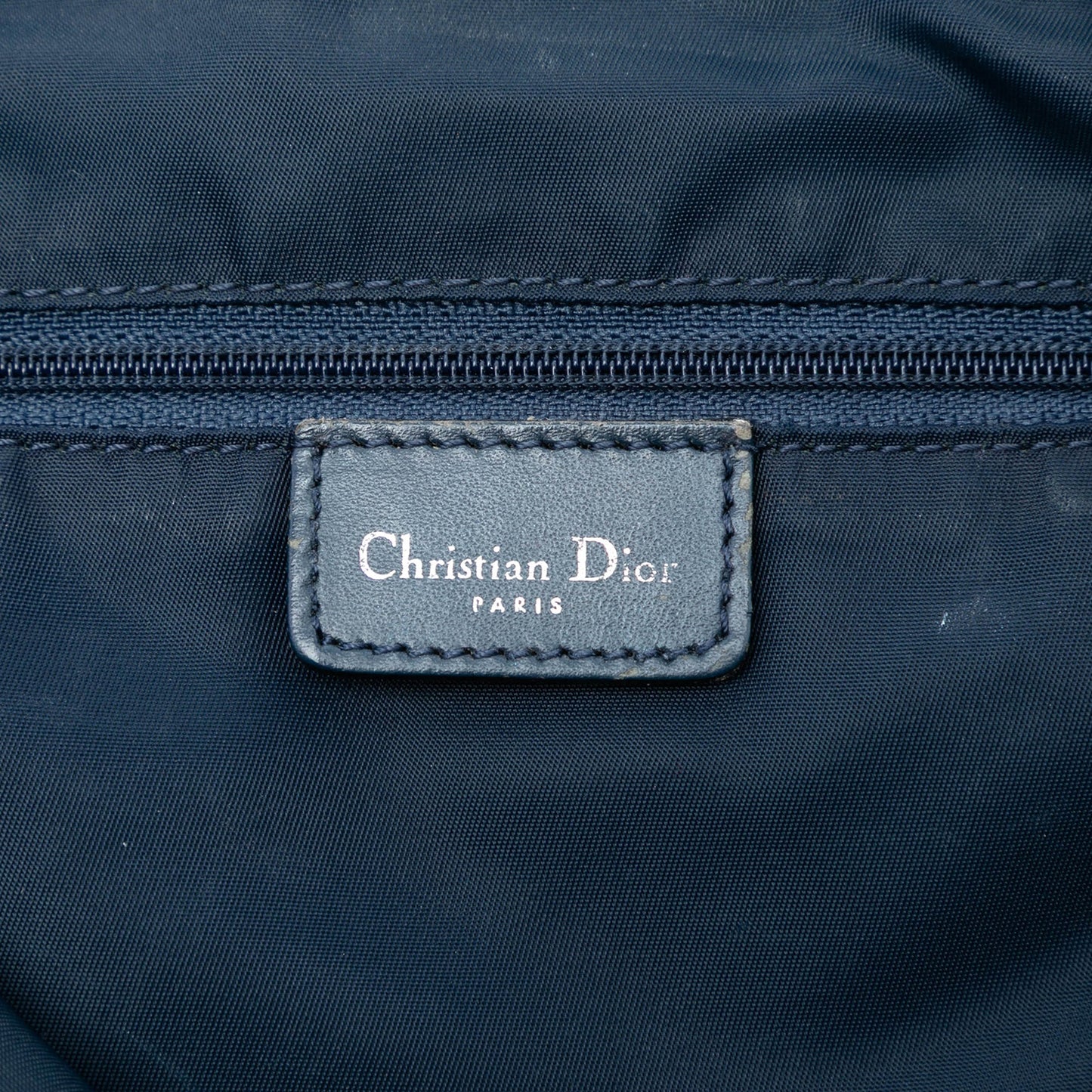 Blue Dior Diorissimo Trotter Canvas Crossbody