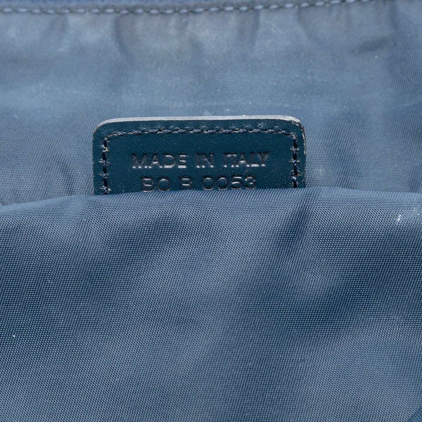 Blue Dior Diorissimo Trotter Canvas Crossbody