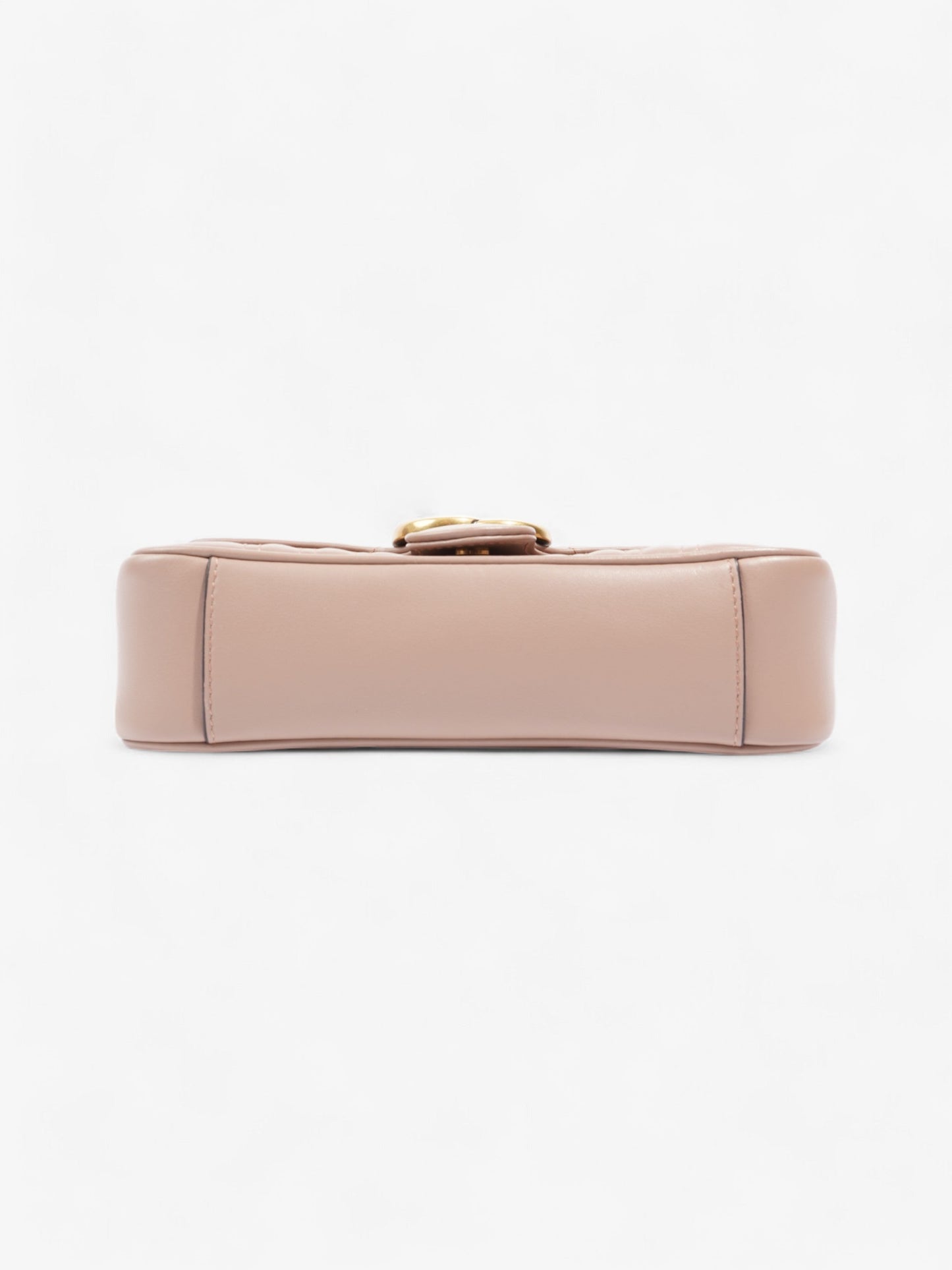 Gucci GG Marmont Dusty Pink Matelasse Leather Mini