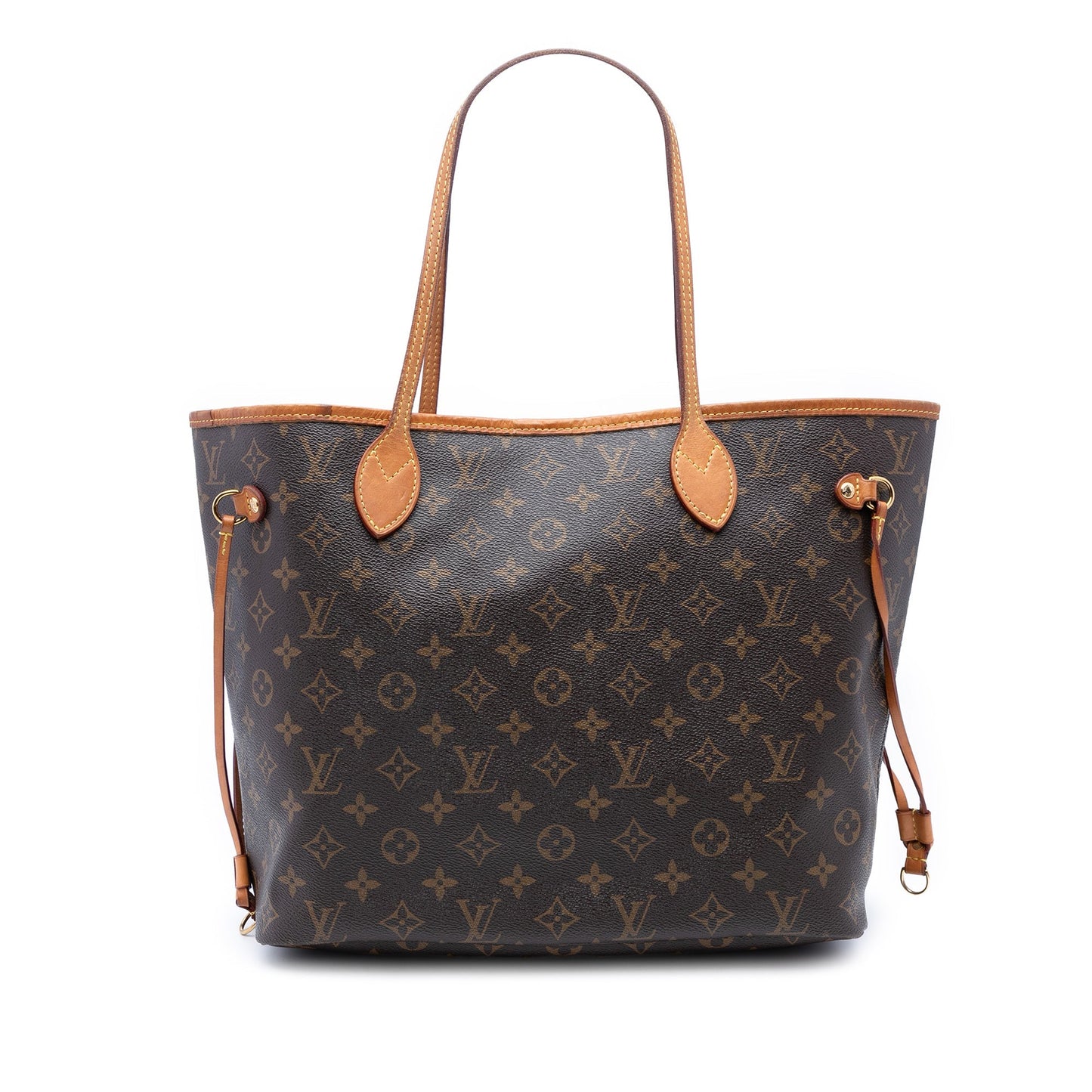 Brown Louis Vuitton Monogram Neverfull MM Tote Bag