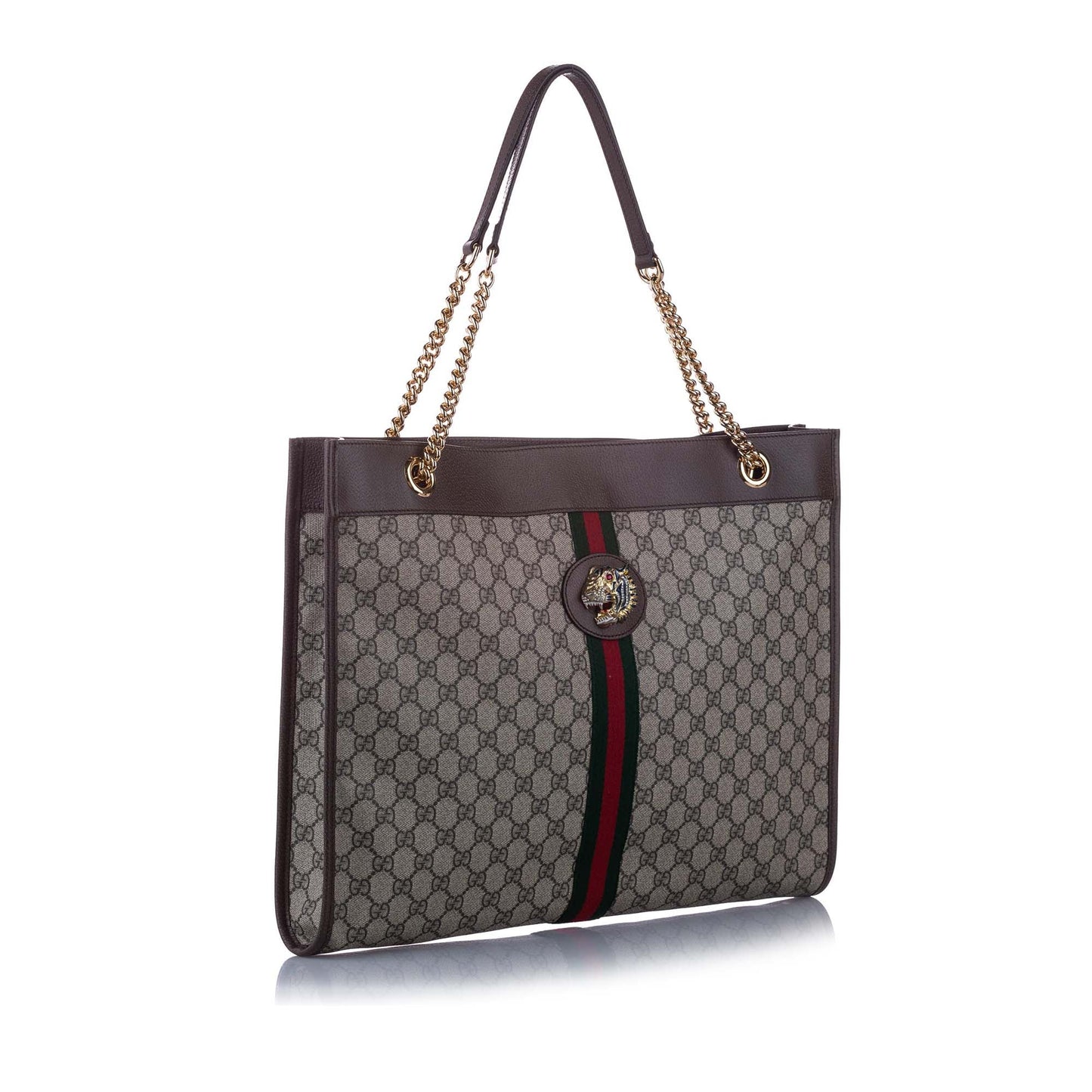 Gucci Chain Leather Tote
