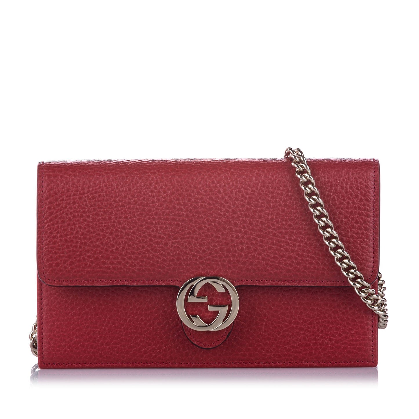 Gucci Chain Leather Crossbody