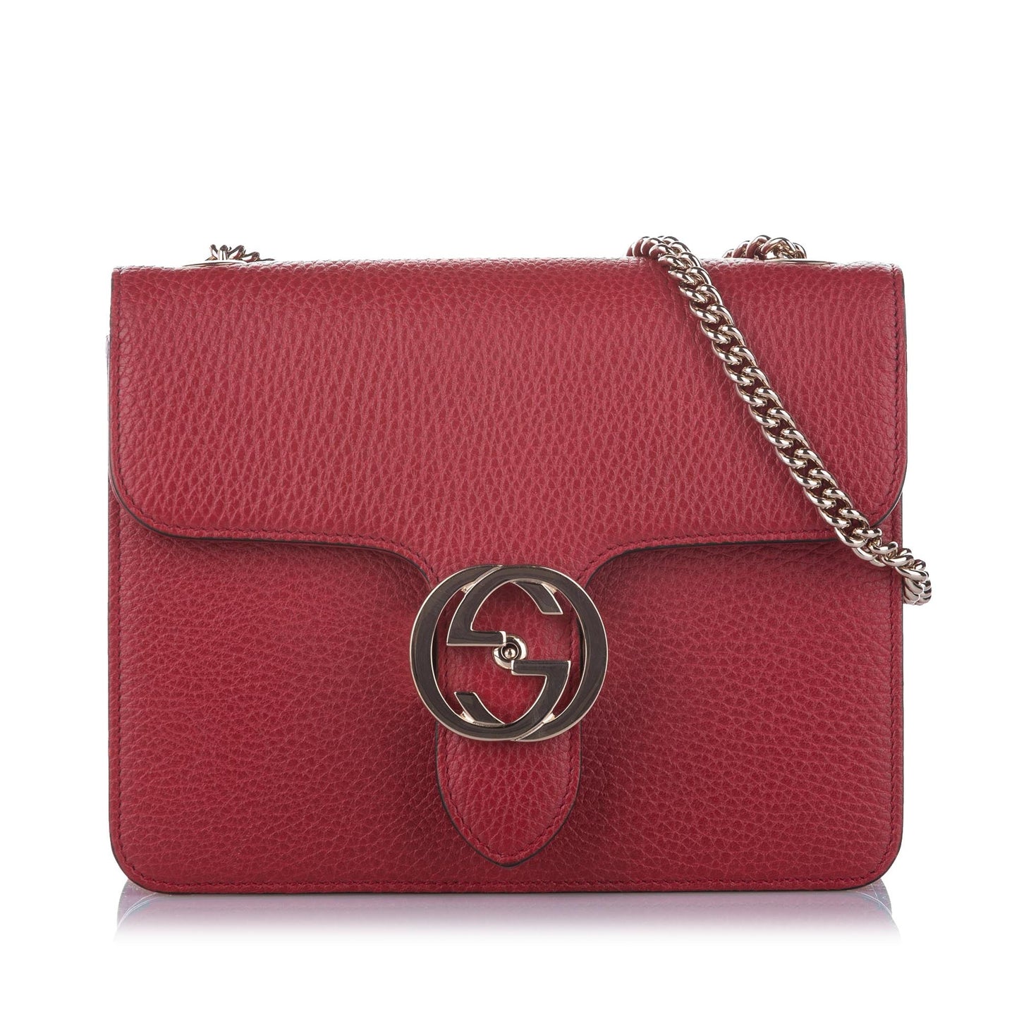 Gucci Chain Leather Crossbody