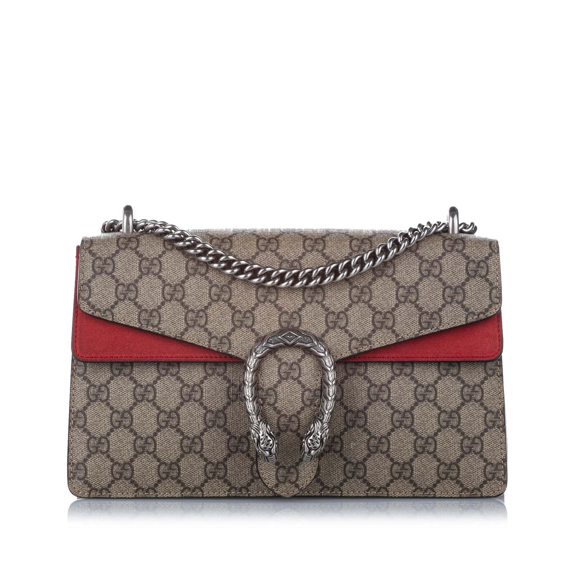 Gucci Chain Leather Shoulder Bag