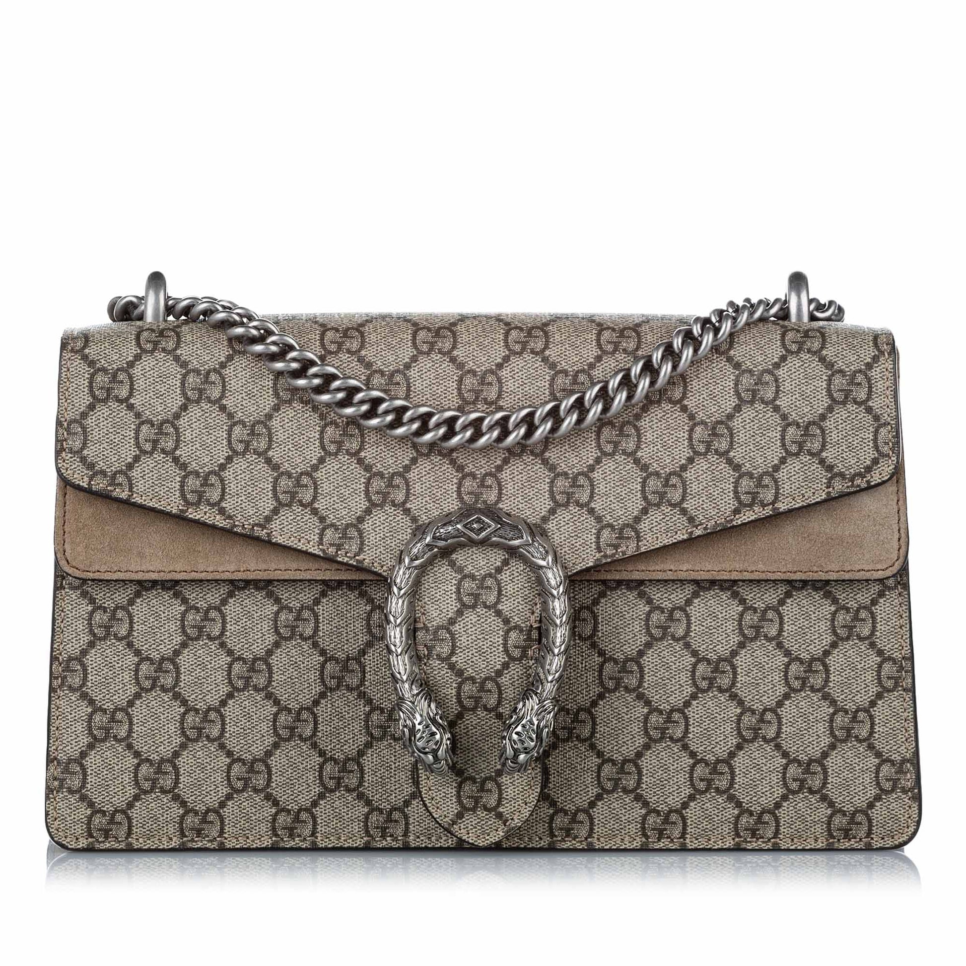 Gucci Chain Leather Shoulder Bag