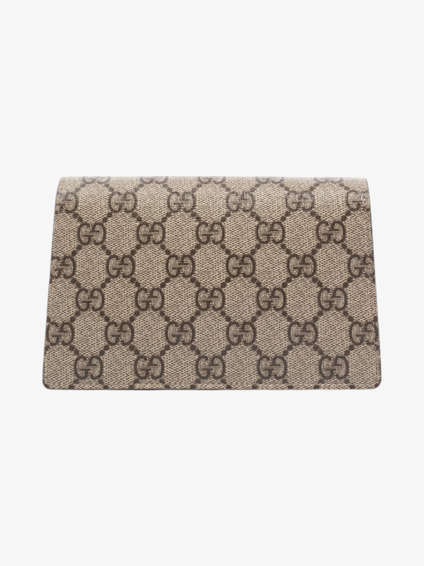 Gucci Dionysus GG Supreme / Beige Coated Canvas Super Mini