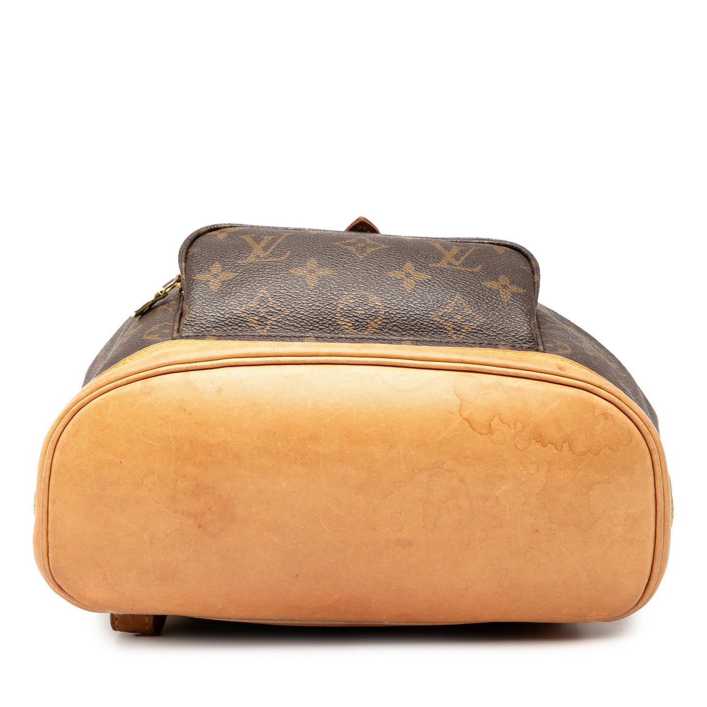 Brown Louis Vuitton Monogram Montsouris PM Backpack