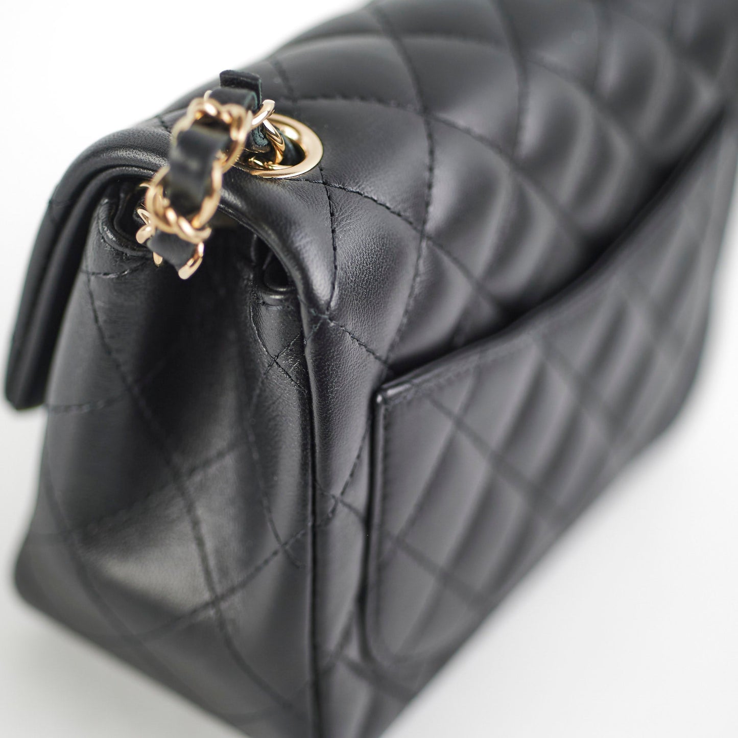 Chanel Classic Square Flap Lambskin Black
