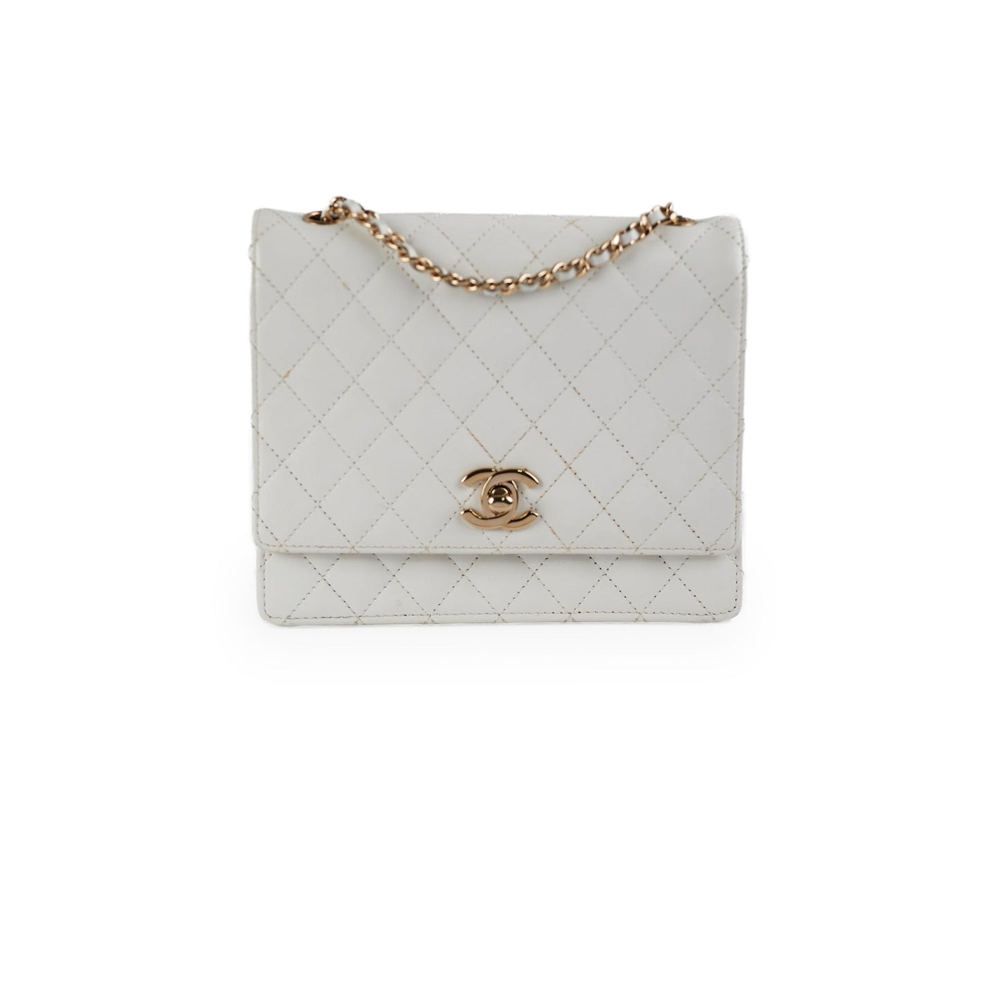 Deal of The Week - Chanel Square Crossbody Bag Ivory