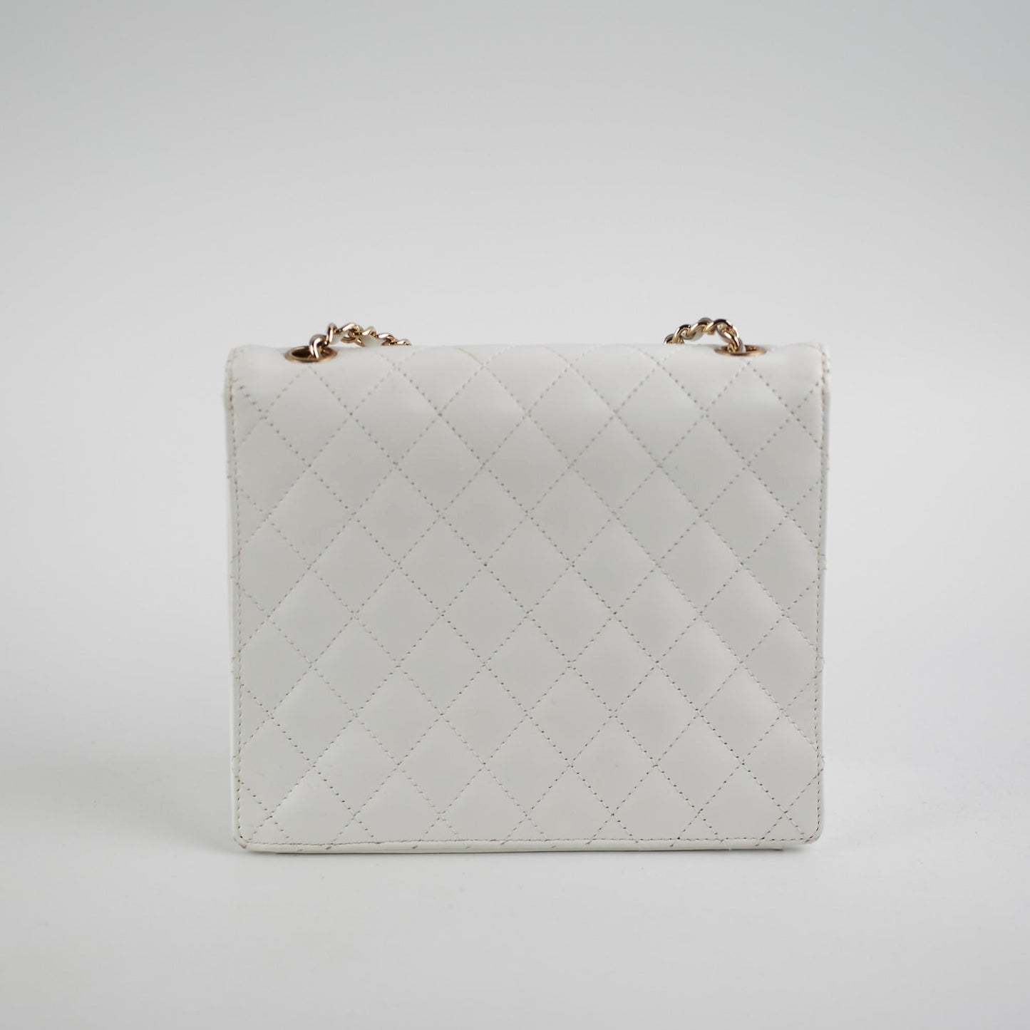 Deal of The Week - Chanel Square Crossbody Bag Ivory