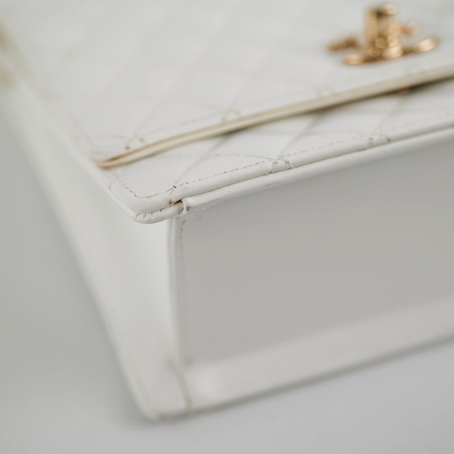 Deal of The Week - Chanel Square Crossbody Bag Ivory