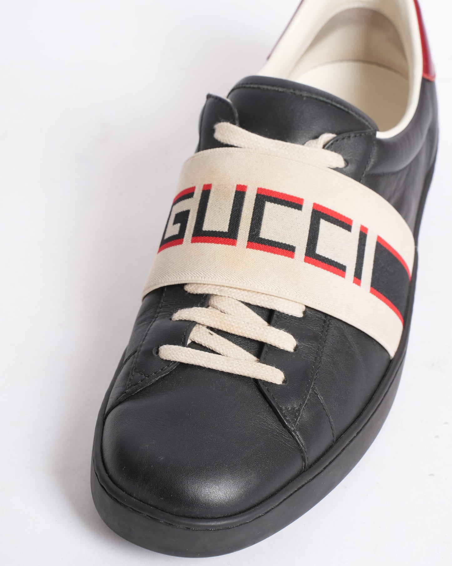 Gucci Men's Ace Gucci Stripe Trainers
