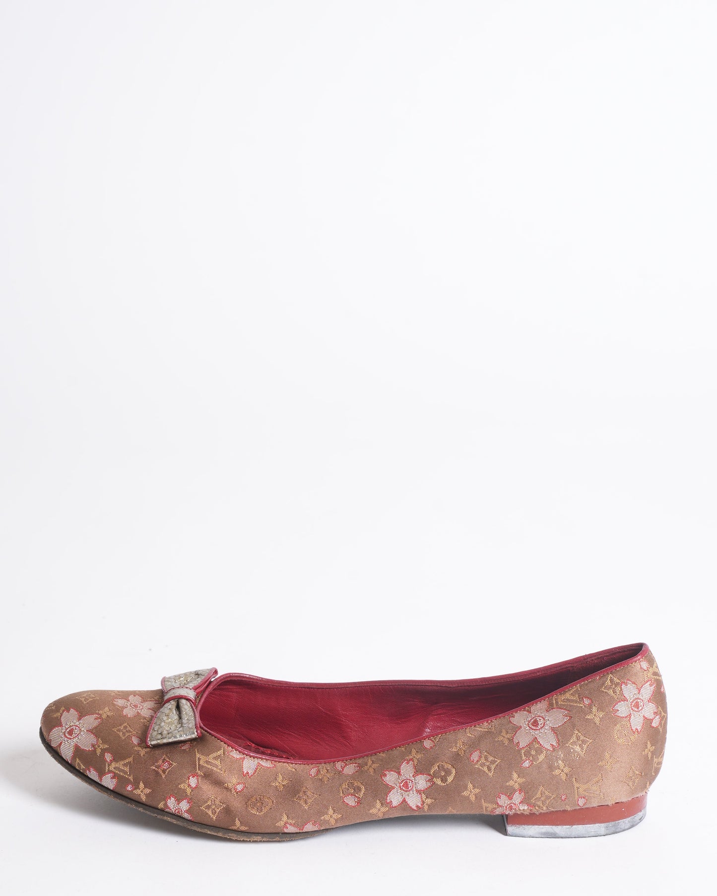 Louis Vuitton Ballet Flats with Bow