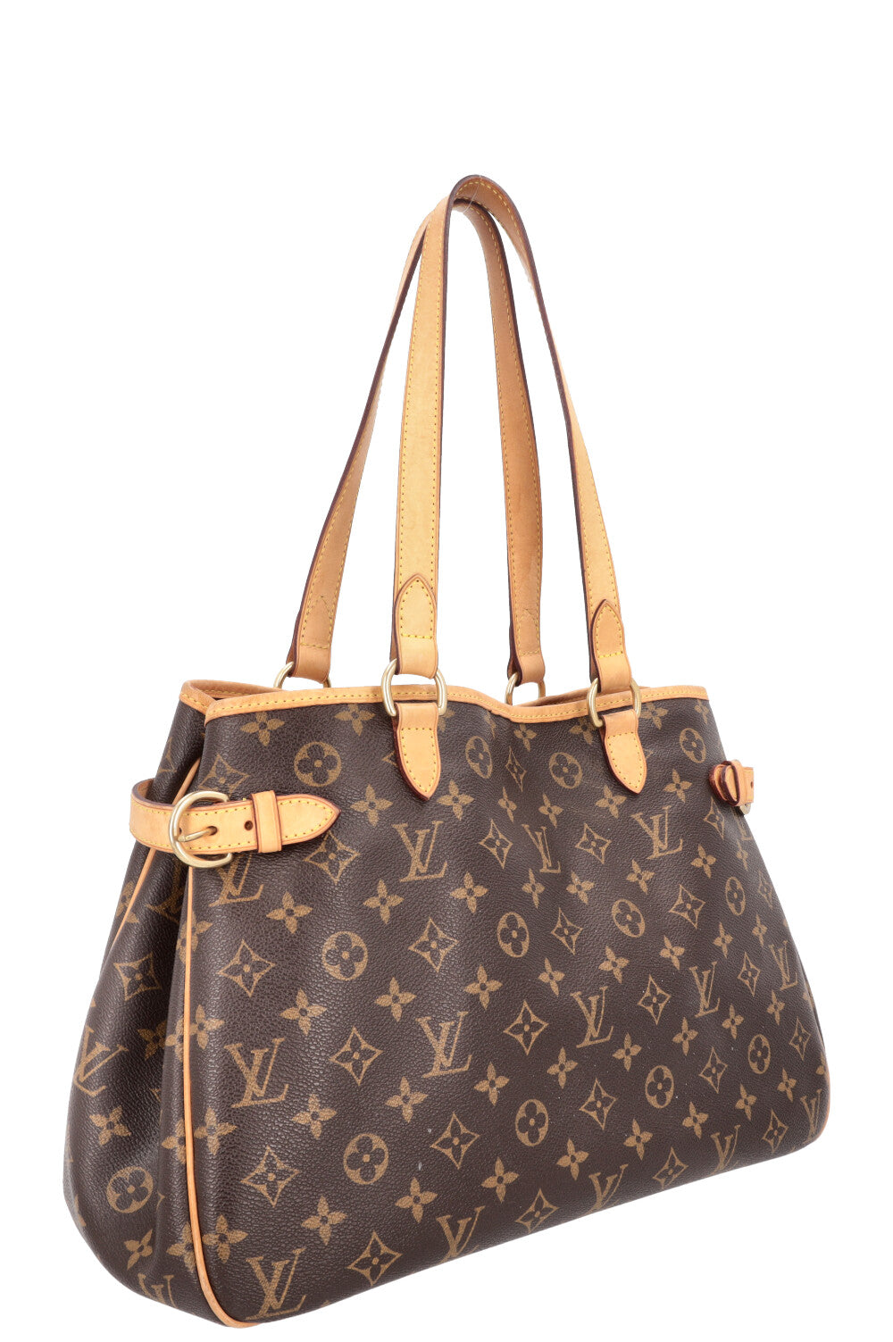 LOUIS VUITTON Batignolles Bag MNG Canvas