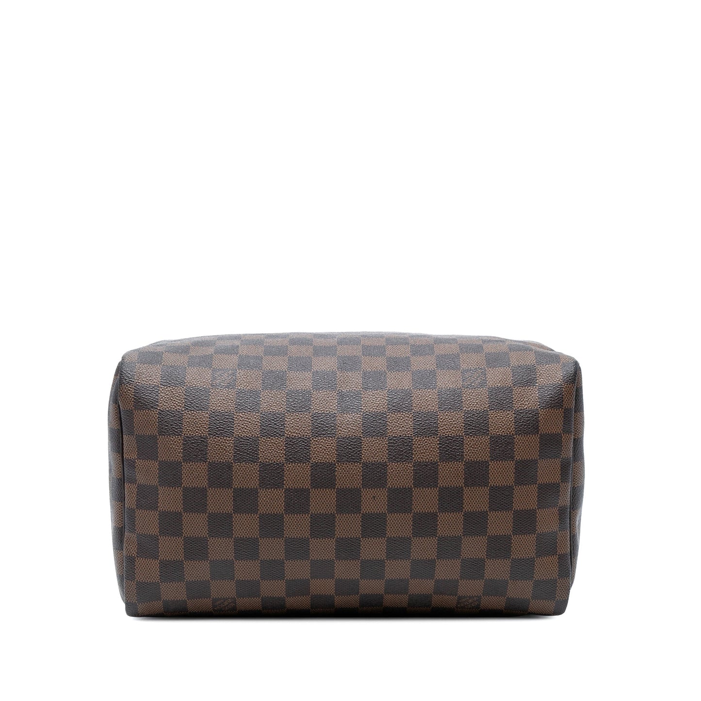 Brown Louis Vuitton Damier Ebene Speedy 30 Boston Bag